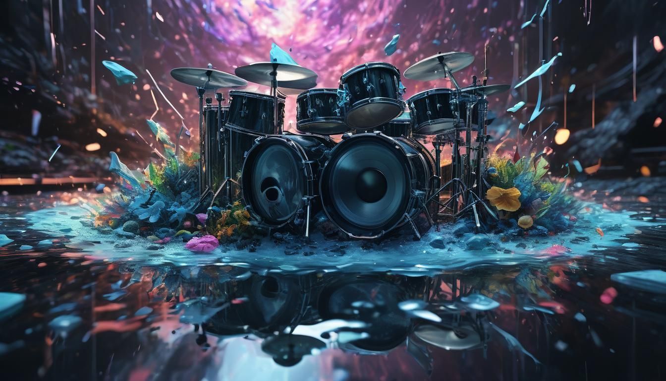 1344x768 Spacecore Splash Art Evokes Chilling Music