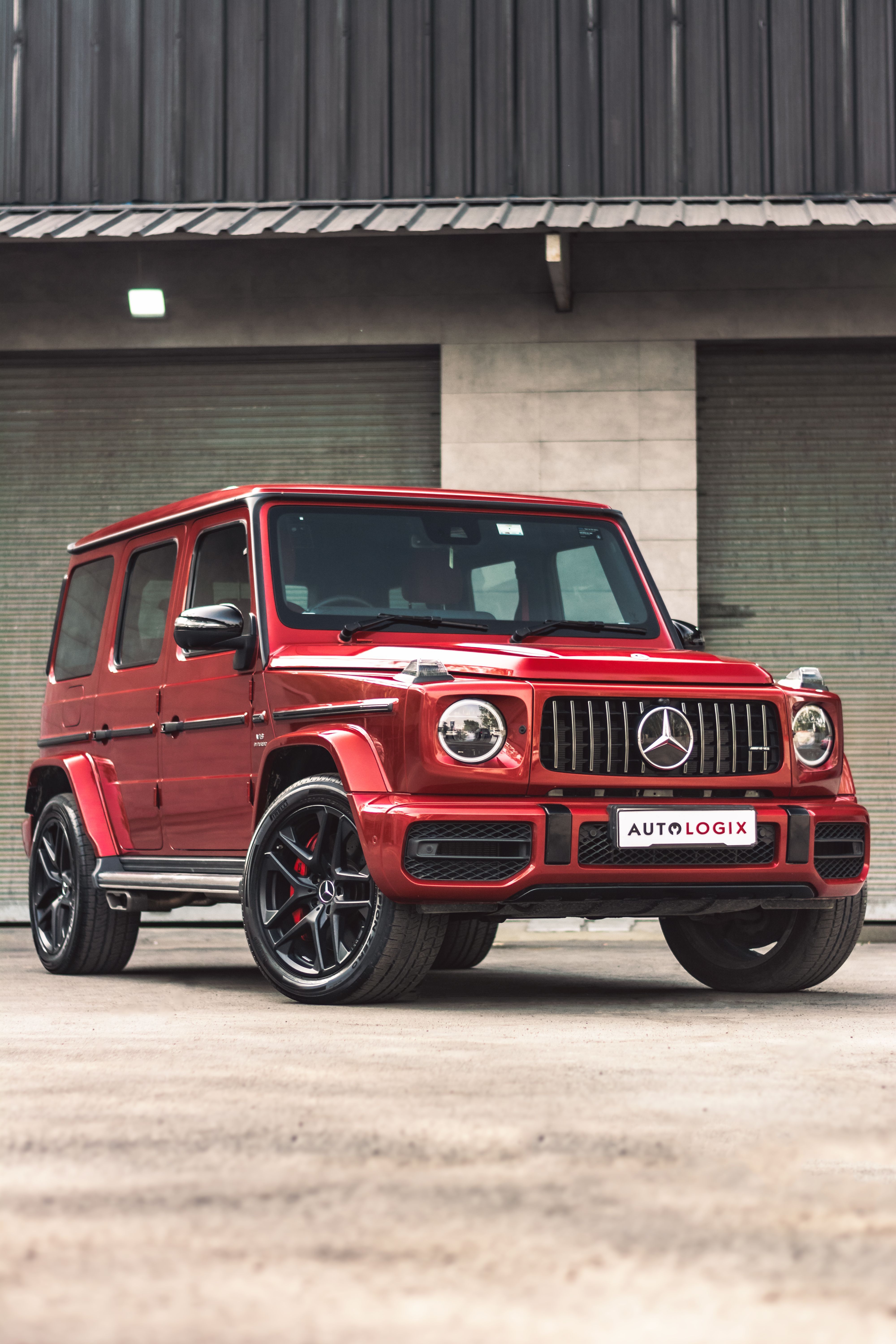 4000x6000 Red Mercedes Benz G Class · Free