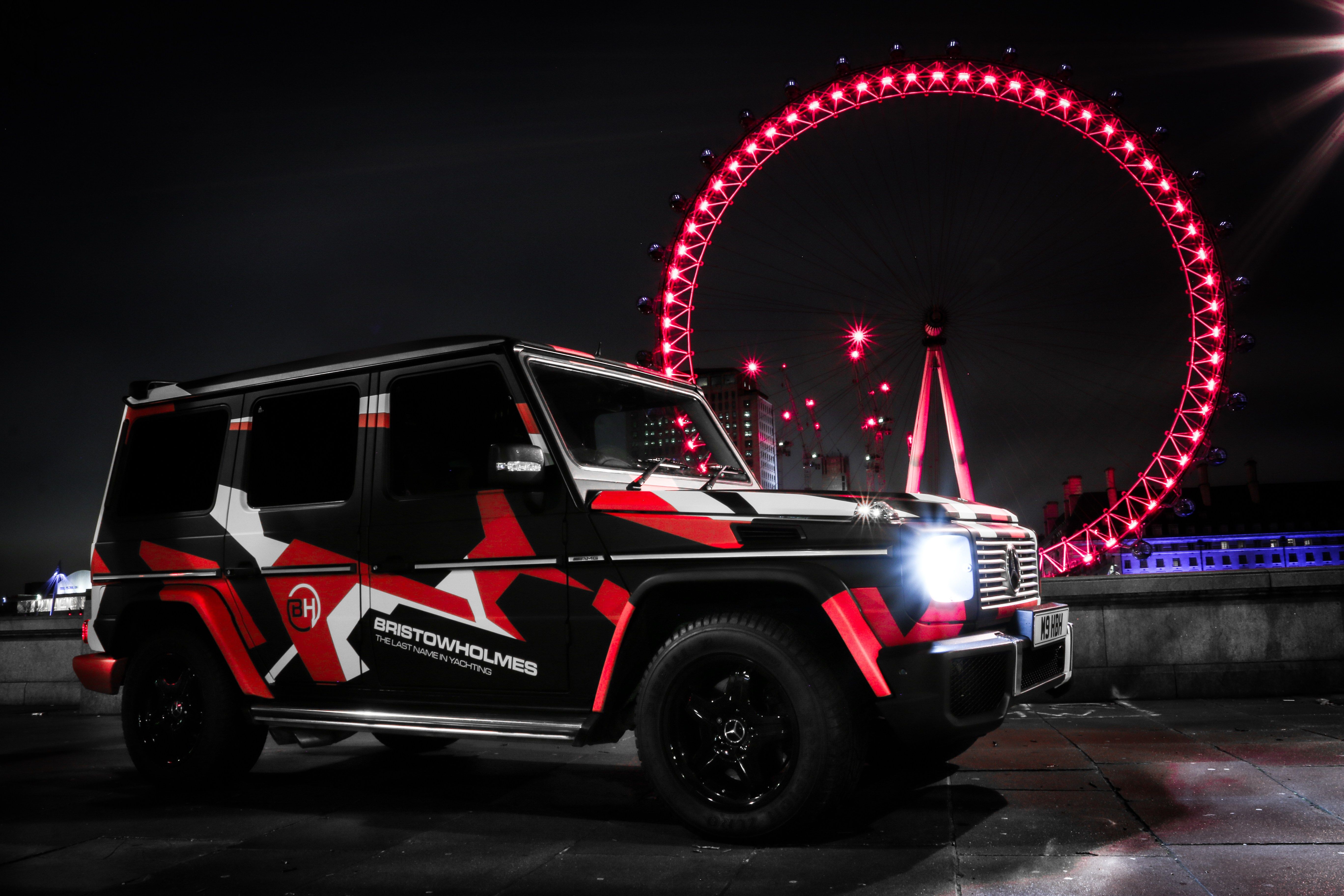 5472x3648 Custom Mercedes G Wagon London Eye Wallpaper, HD Cars Wallpaper, 4k Wallpaper, Image, Background, Photos and Picture
