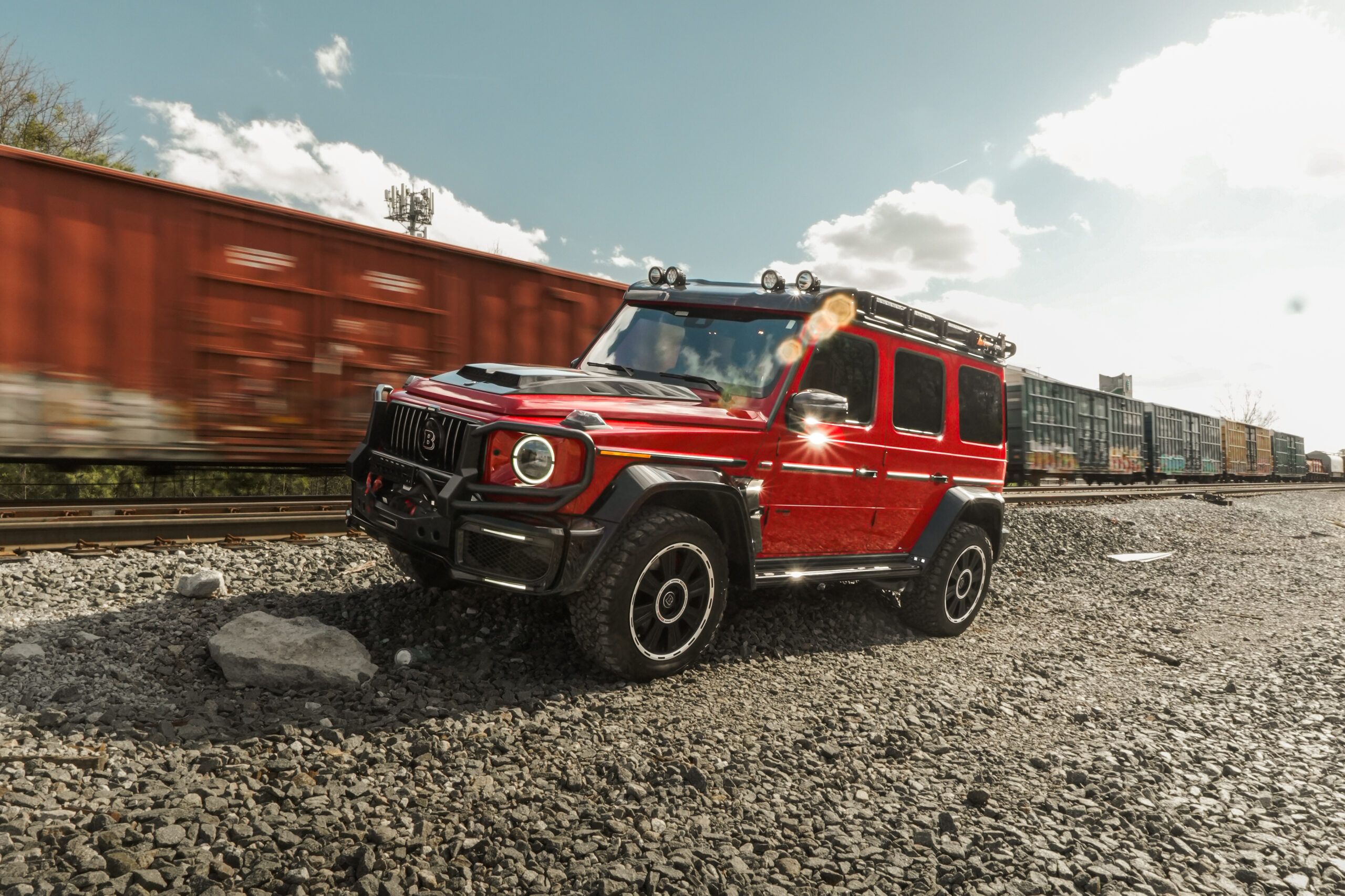 2560x1706 Brabus Carbon Roof Deflector. Mercedes G Wagon