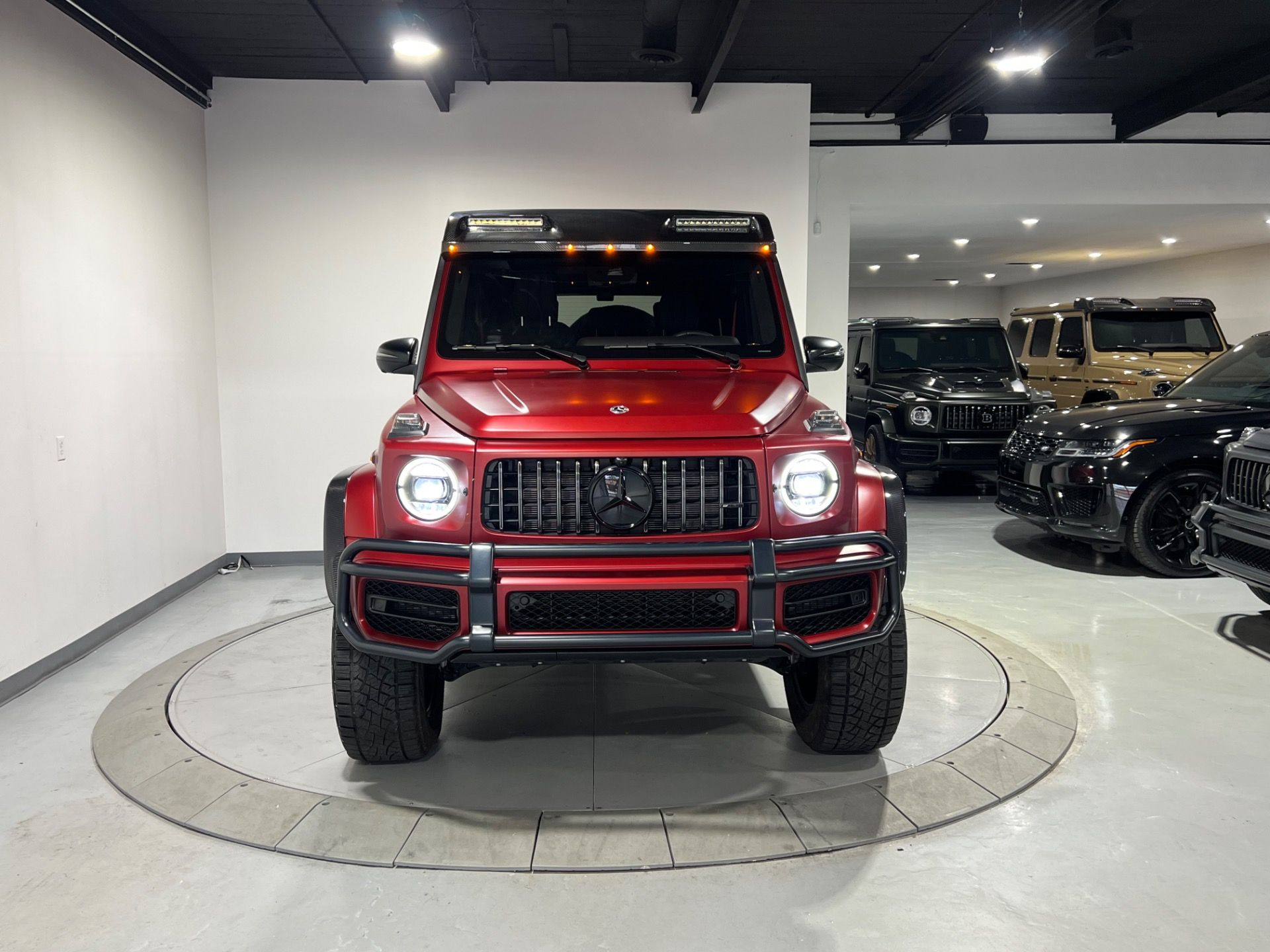 1920x1440 Used 2022 G Manufaktur Cardinal Red Magno Mercedes Benz G Class AMG G63 4X4 SQUARED AMG G 63 4x4 Squared (Sold). Prime Motorz Stock