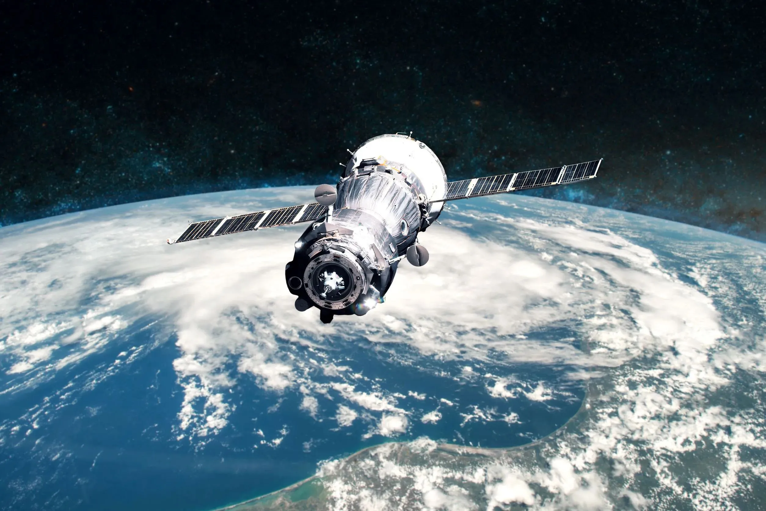 2508x1672 UK Space Agency gives £1.5M to 6 satellite AI projects for transport and climate innovation. New Civil Engineer