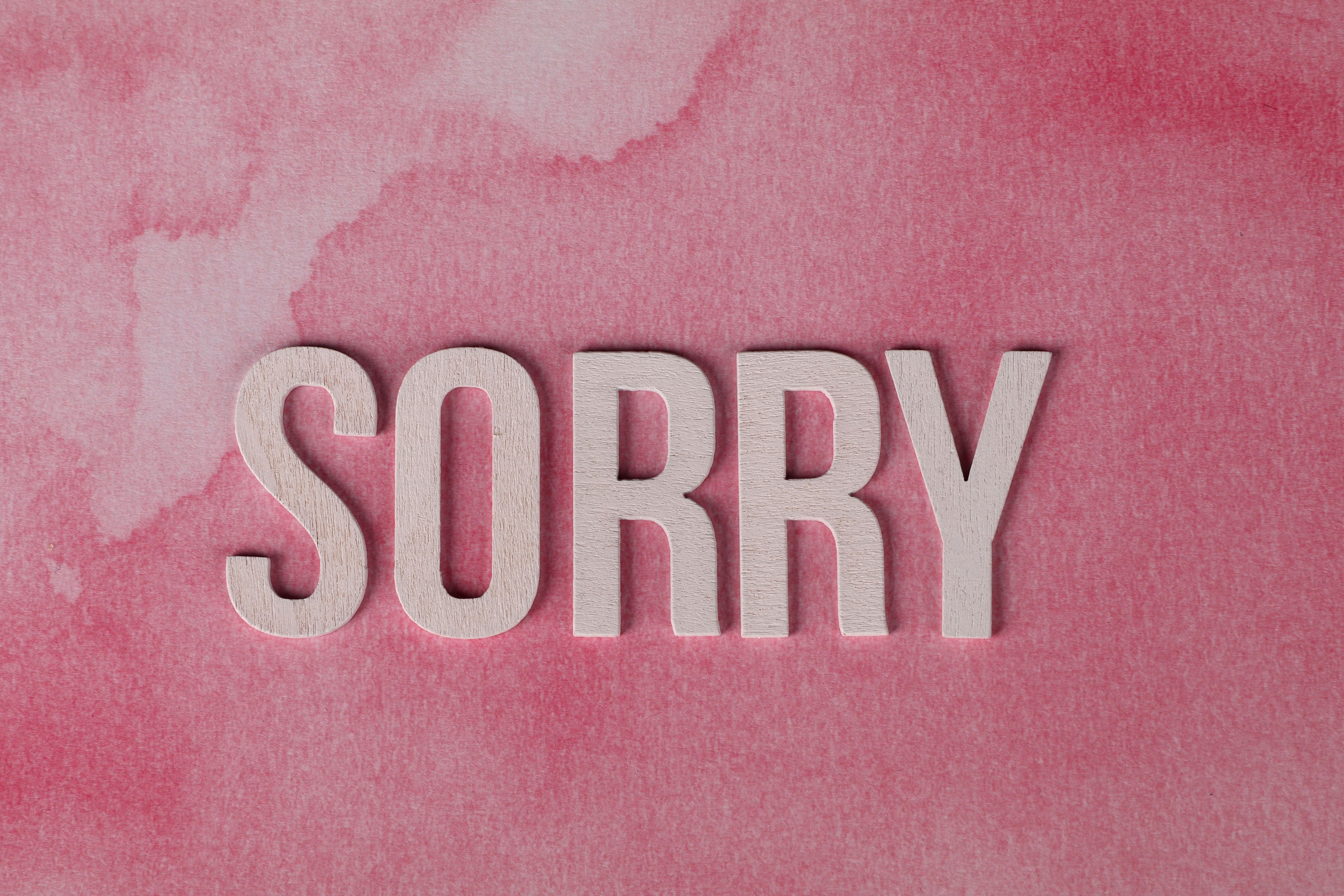 5950x3967 Sorry Photo, Download The BEST Free Sorry & HD Image
