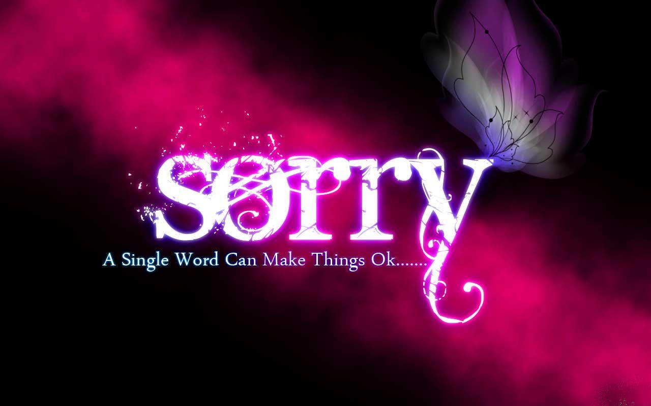 1280x800 Apologize Wallpaper