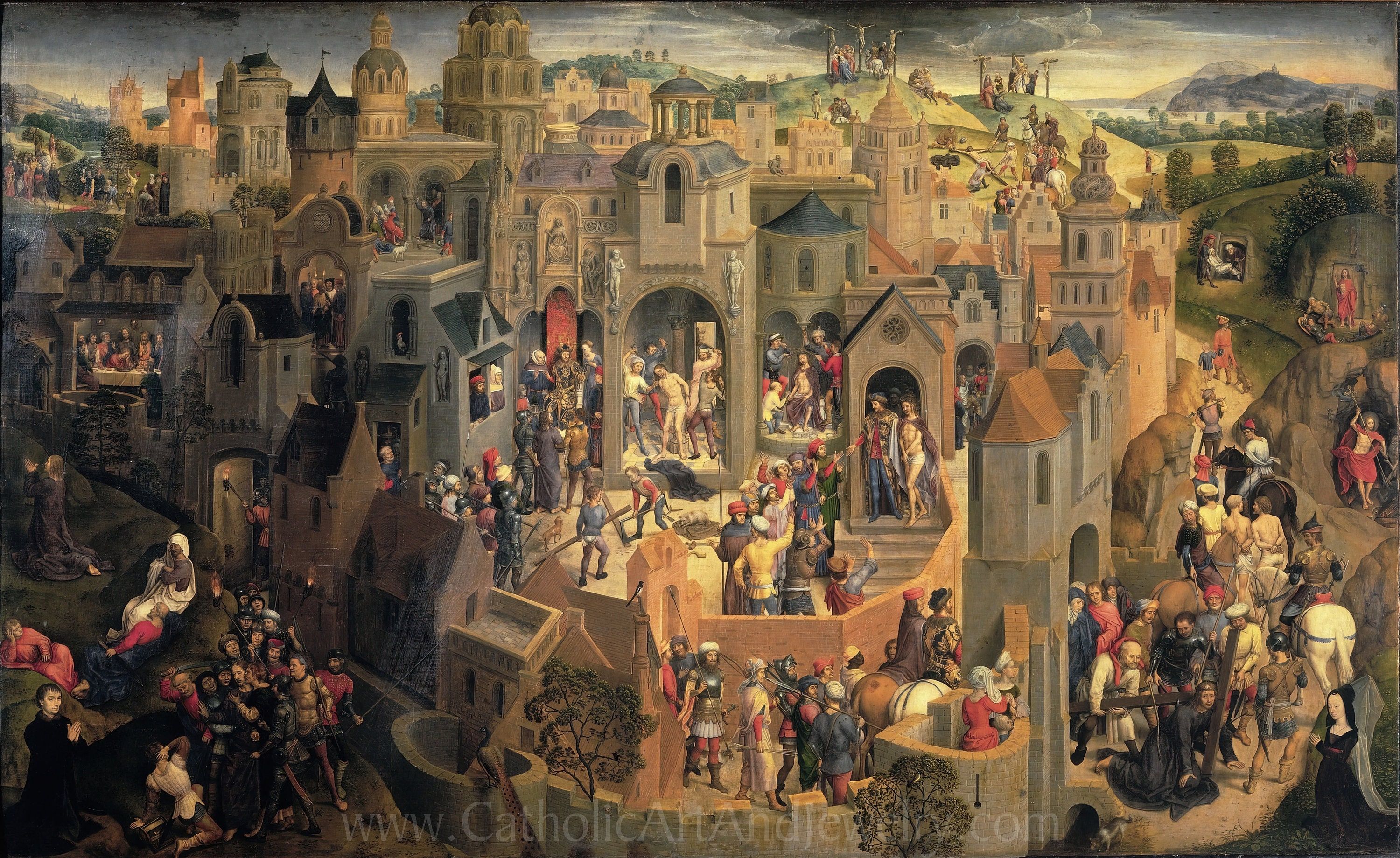 3000x1839 Scenes From the Passion of Christ