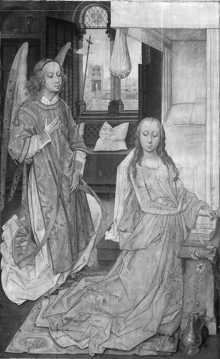 737x1200 Hans Memling Annunciation Metropolitan Museum of Art