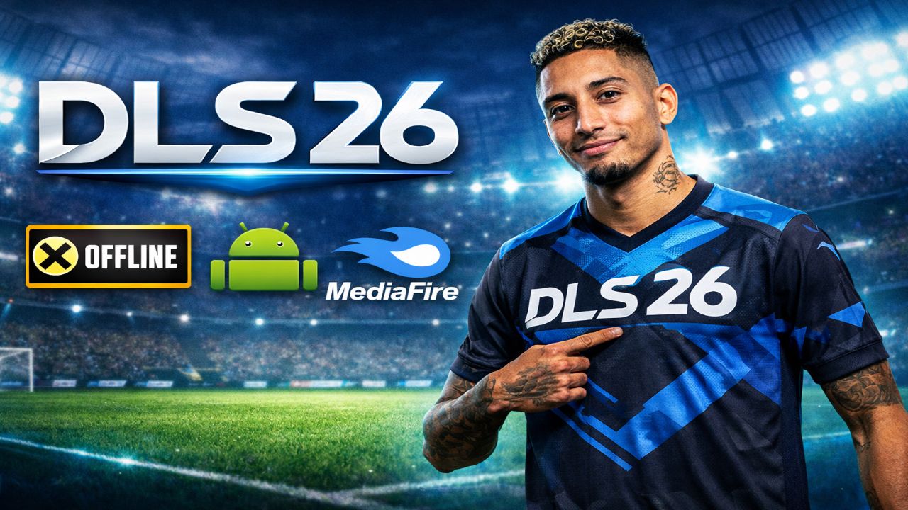 1280x720 DLS 19 Mod DLS 26. Dream League Soccer 2026 100 MB Android Offline Download