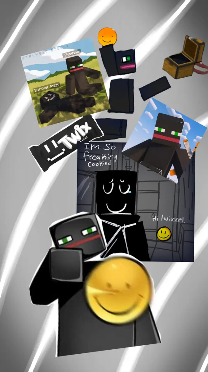 673x1198 ThatMob and Twixxel wallpaper
