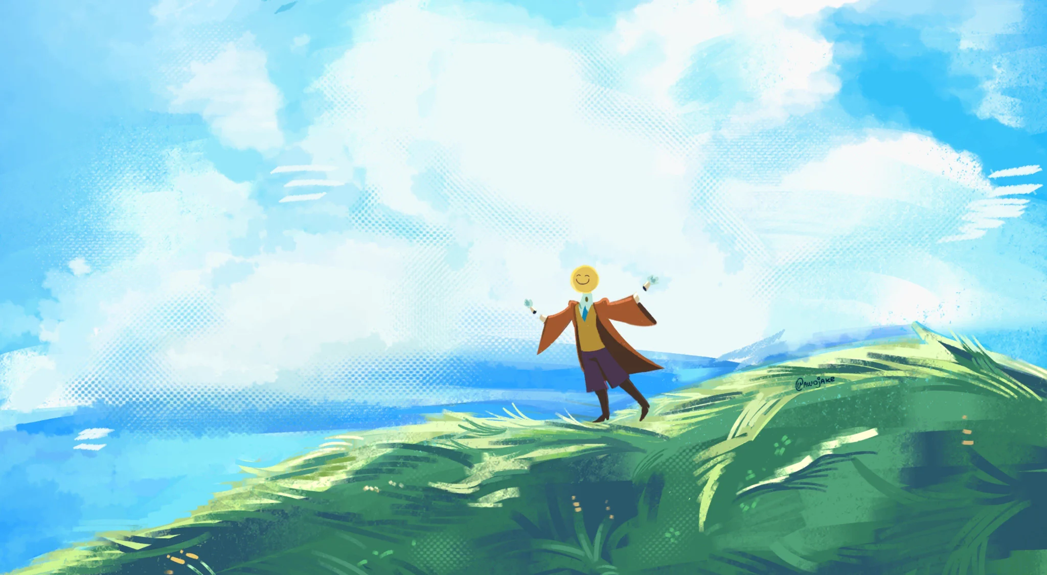 2048x1126 who on X: background practice, any advice is welcome : ) i was going to add mob too at first but i got lazy #verity #thatmob #minecraftarg #fanart #digitalart / X