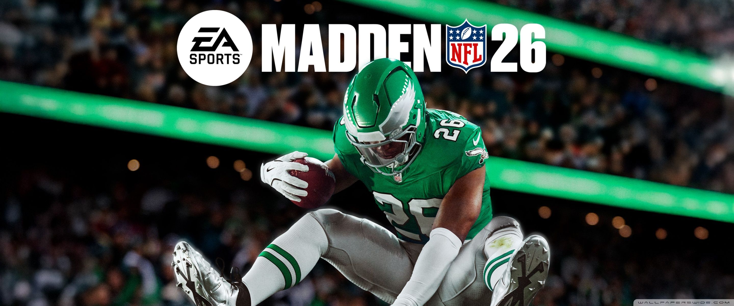 2880x1200 Madden NFL 26 Video Game, Saquon Barkley, American Football 4K UHD Wallpaper for UltraHD Desktop and TV : Widescreen and UltraWide Display