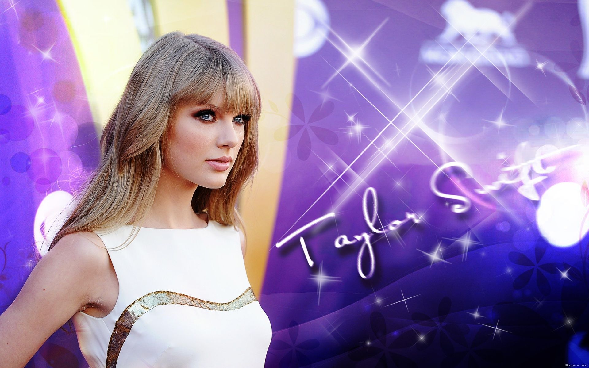 1920x1200 Taylor Swift Purple Wallpaper