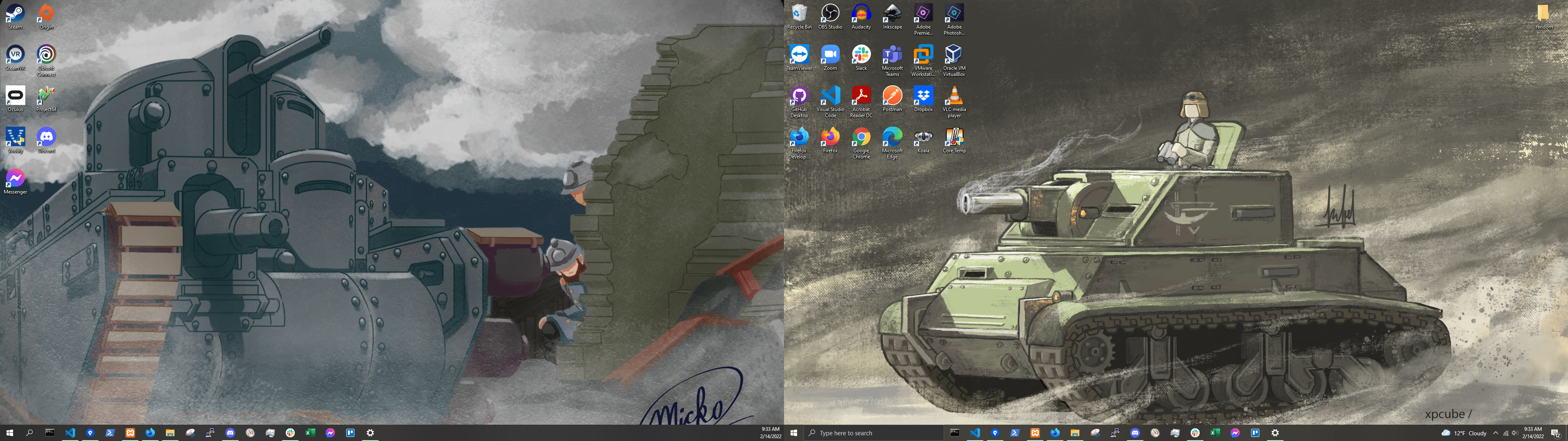 3840x1080 My New Desktop Background, Courtesy Of Kyoob And Micko! The Fan Art For This Game Is Always Impressive