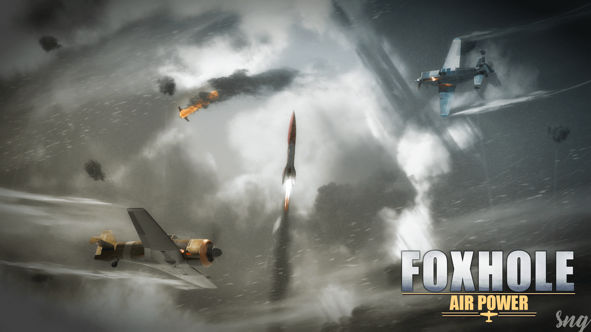 1920x1080 Foxhole Air Power Update.. Fan Art
