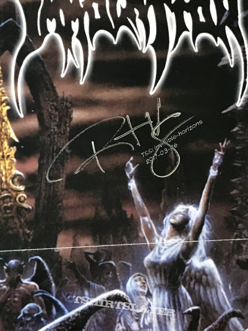 830x1107 Immolation In After poster (Autographed). TShirtSlayer TShirt and BattleJacket Gallery