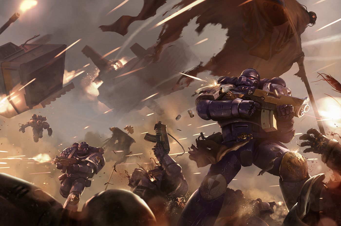1400x930 DoI: Battle for Rodina demo file of Immolation Invasion mod for Dawn of War