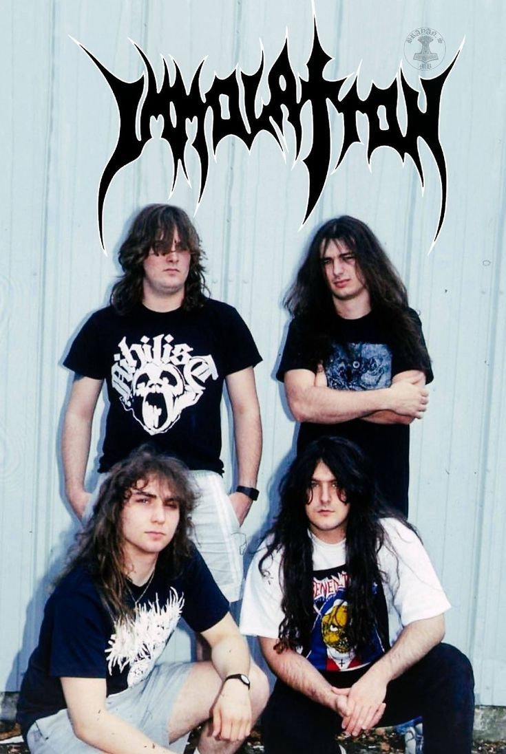 735x1096 Immolation wallpaper. Larry lalonde possessed, Devourment band, Band photo