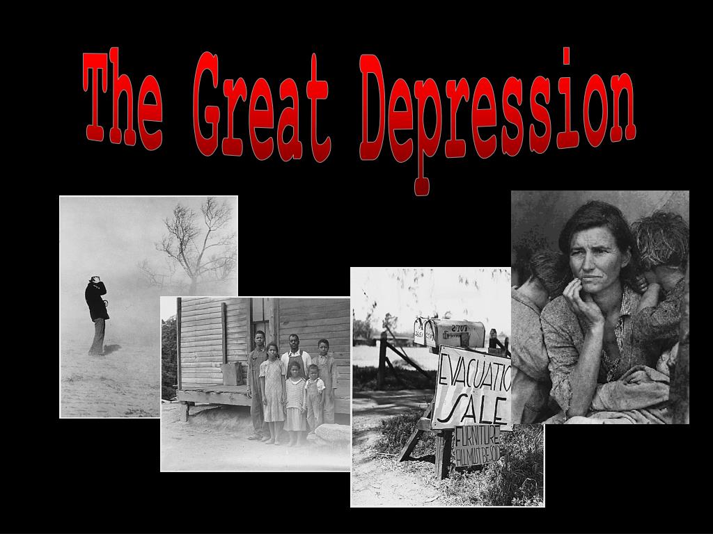 1024x768 PPT Great Depression PowerPoint Presentation, free download