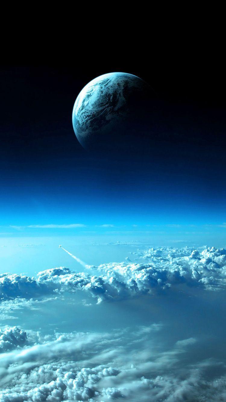 750x1334 Look Earth space iPhone 6 Wallpaper. HD space, Planets wallpaper, Space art