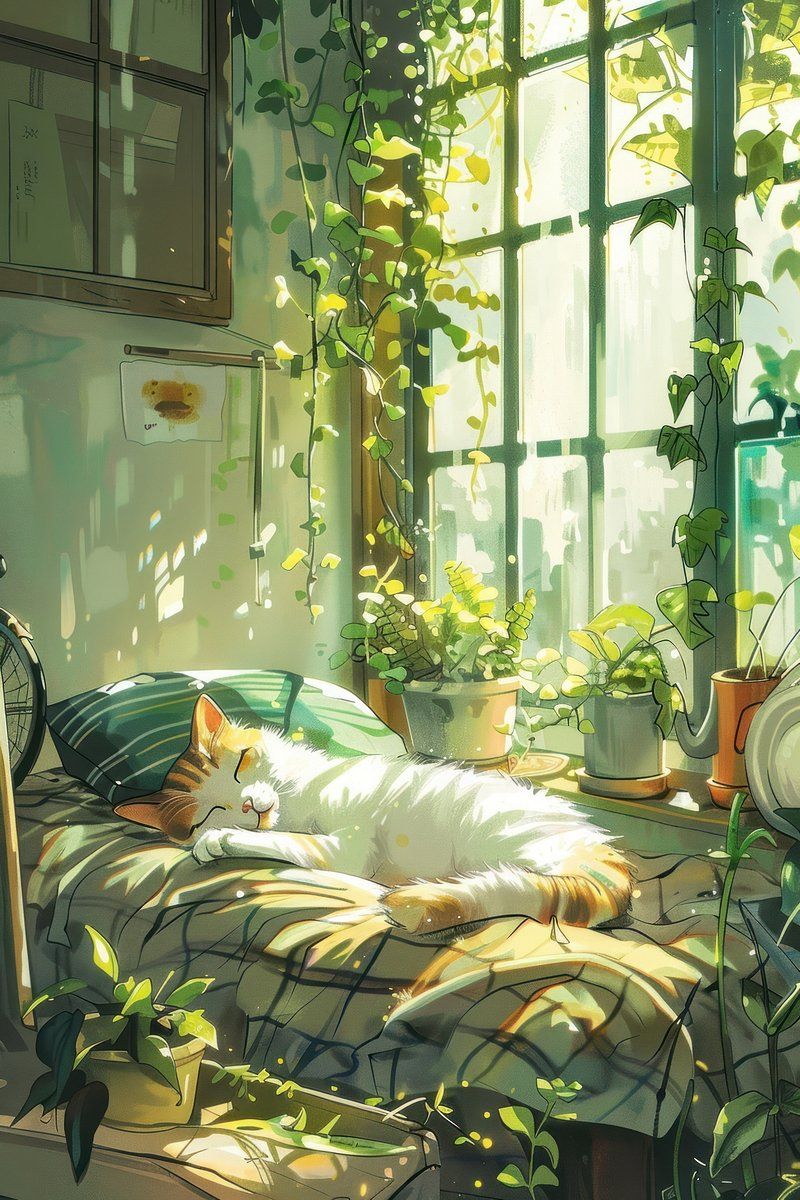 800x1200 Cozy Lofi Image Wallpaper