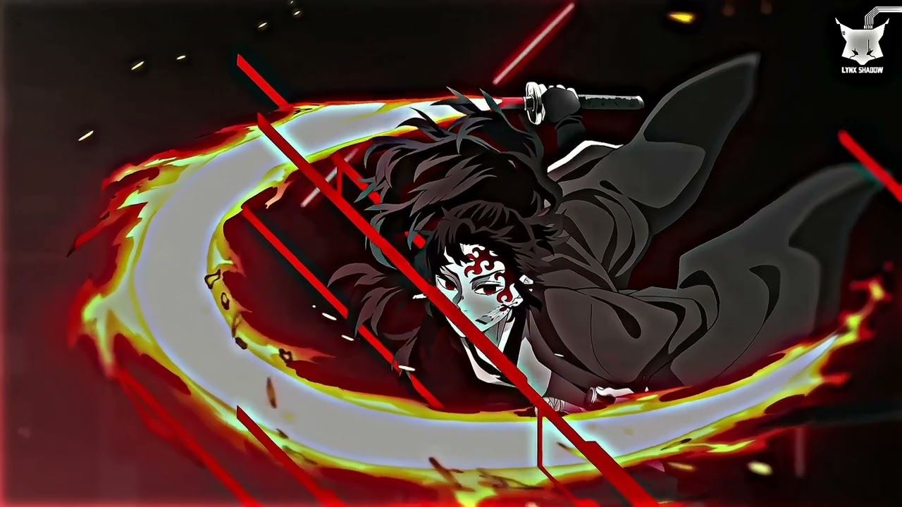 1280x720 Lynx Shadow 『Clips for editing』Yoriichi Tsugikuni