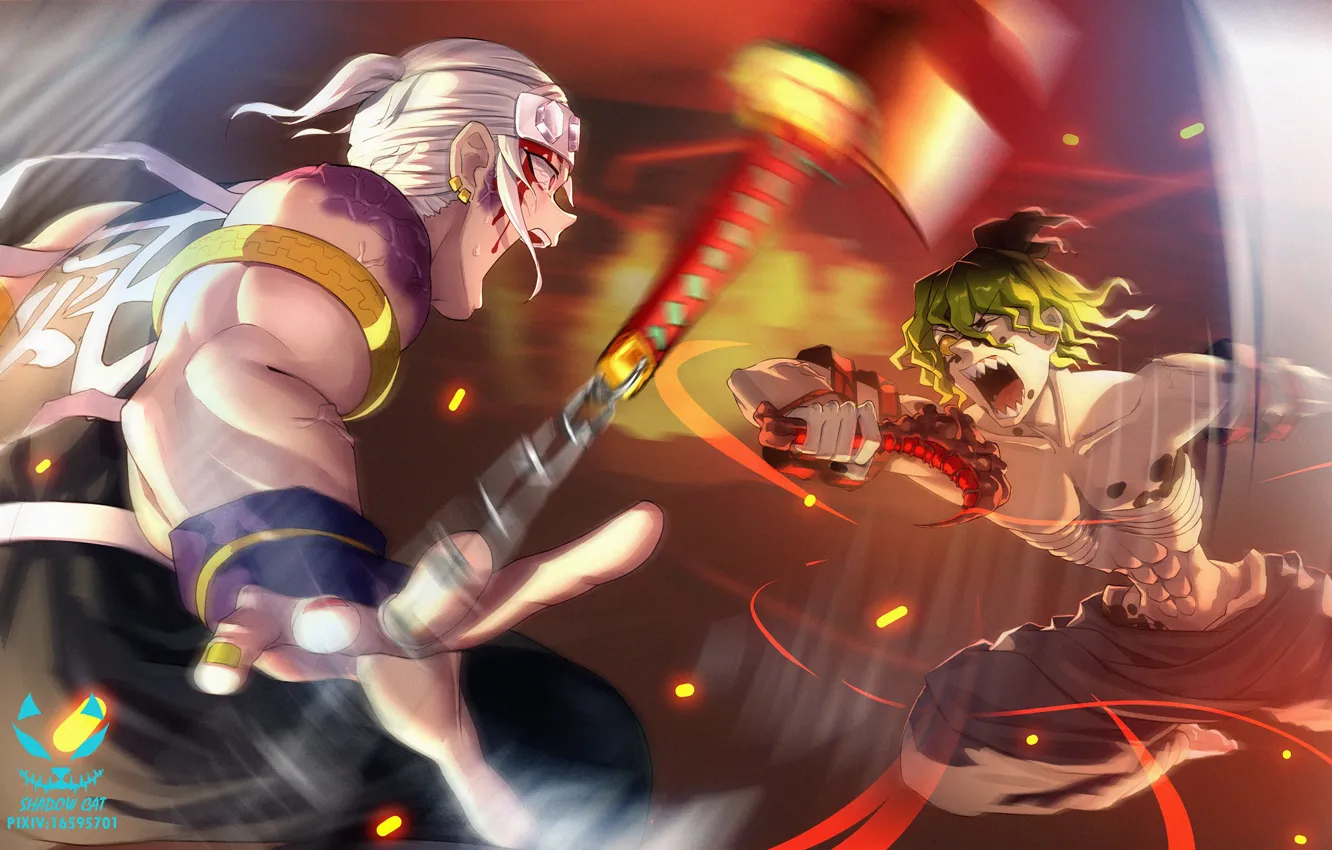 1332x850 Free blood, the demon 2K wallpaper for desktop and phone