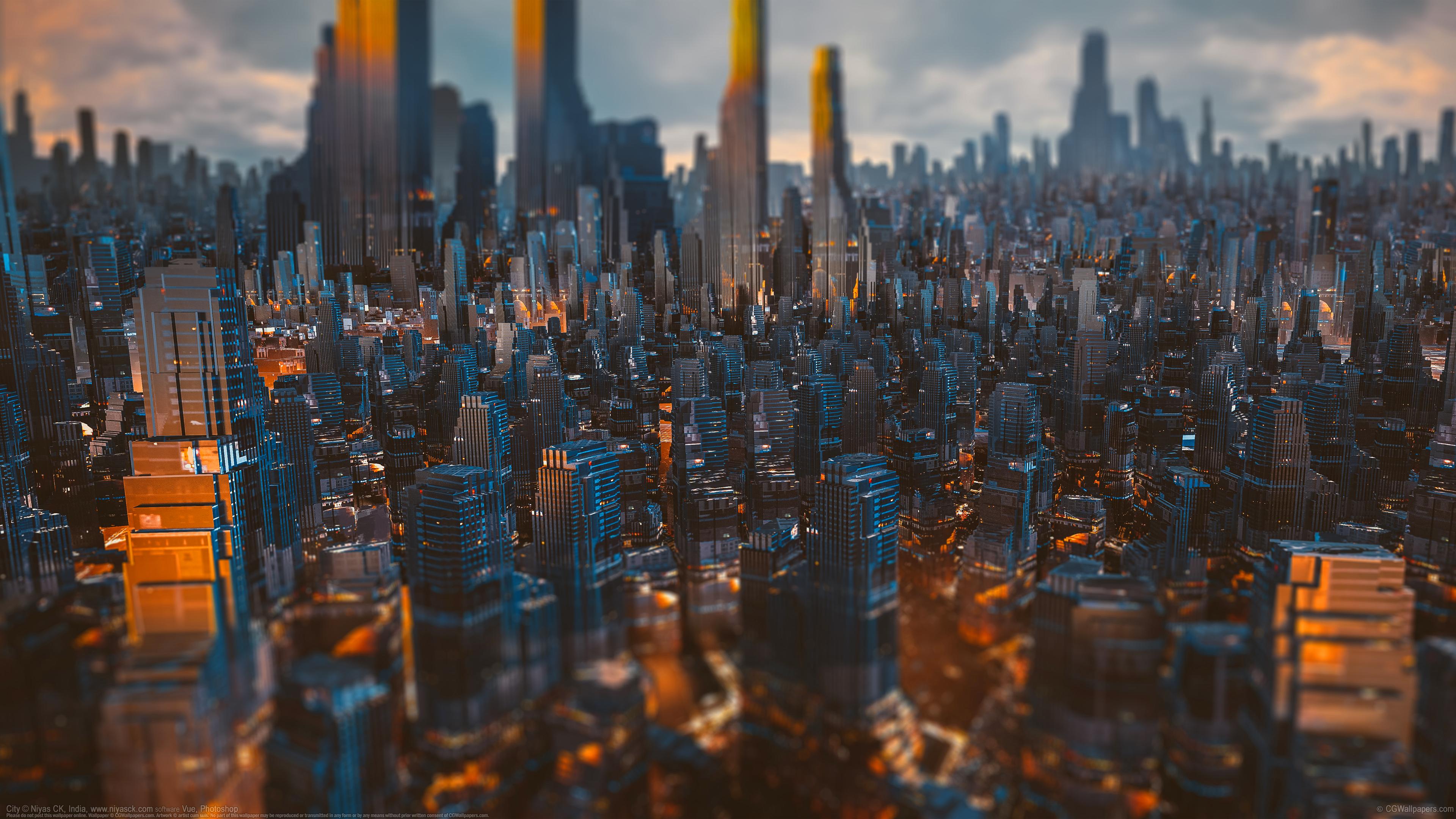 3840x2160 City [4K]