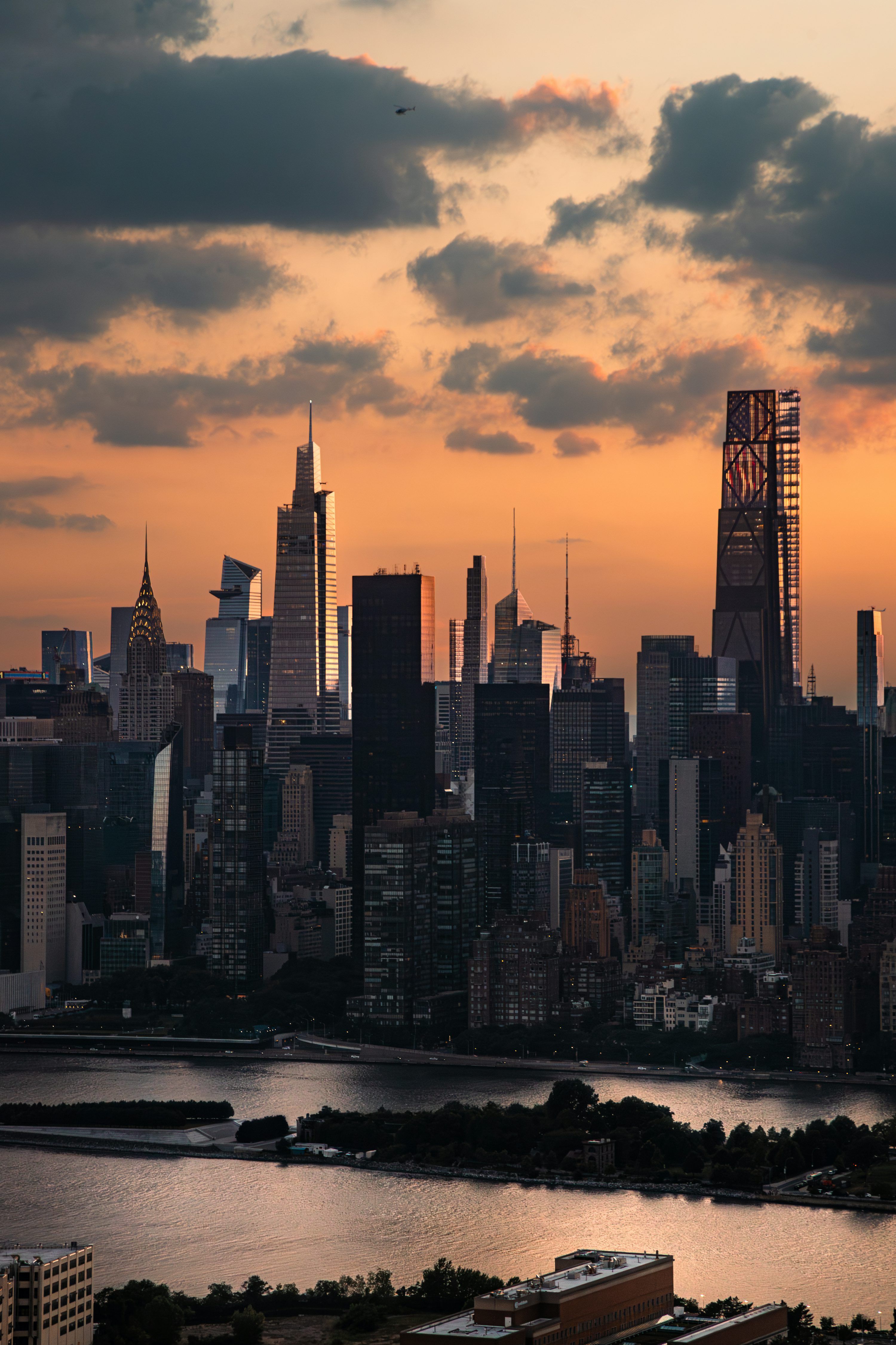 3000x4500 Nyc Sunset Picture. Download Free Image