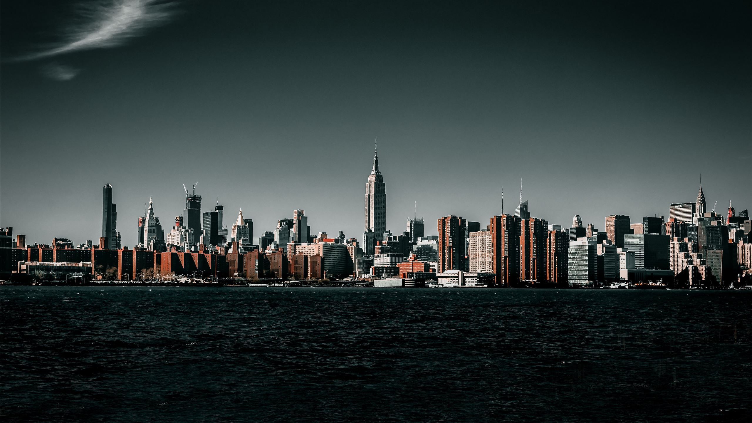 2560x1440 panoramic photo of city during daytime MacBook Air Wallpaper Download