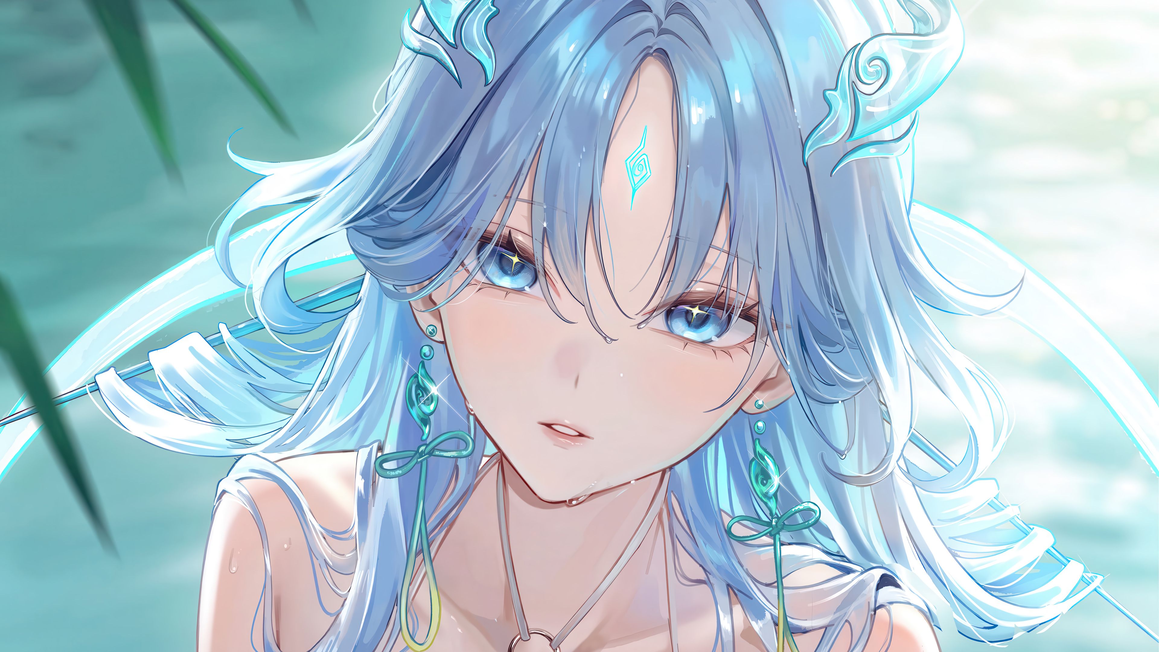 3840x2160 Qingxiao WuWa Art 4K Wallpaper PC HD r