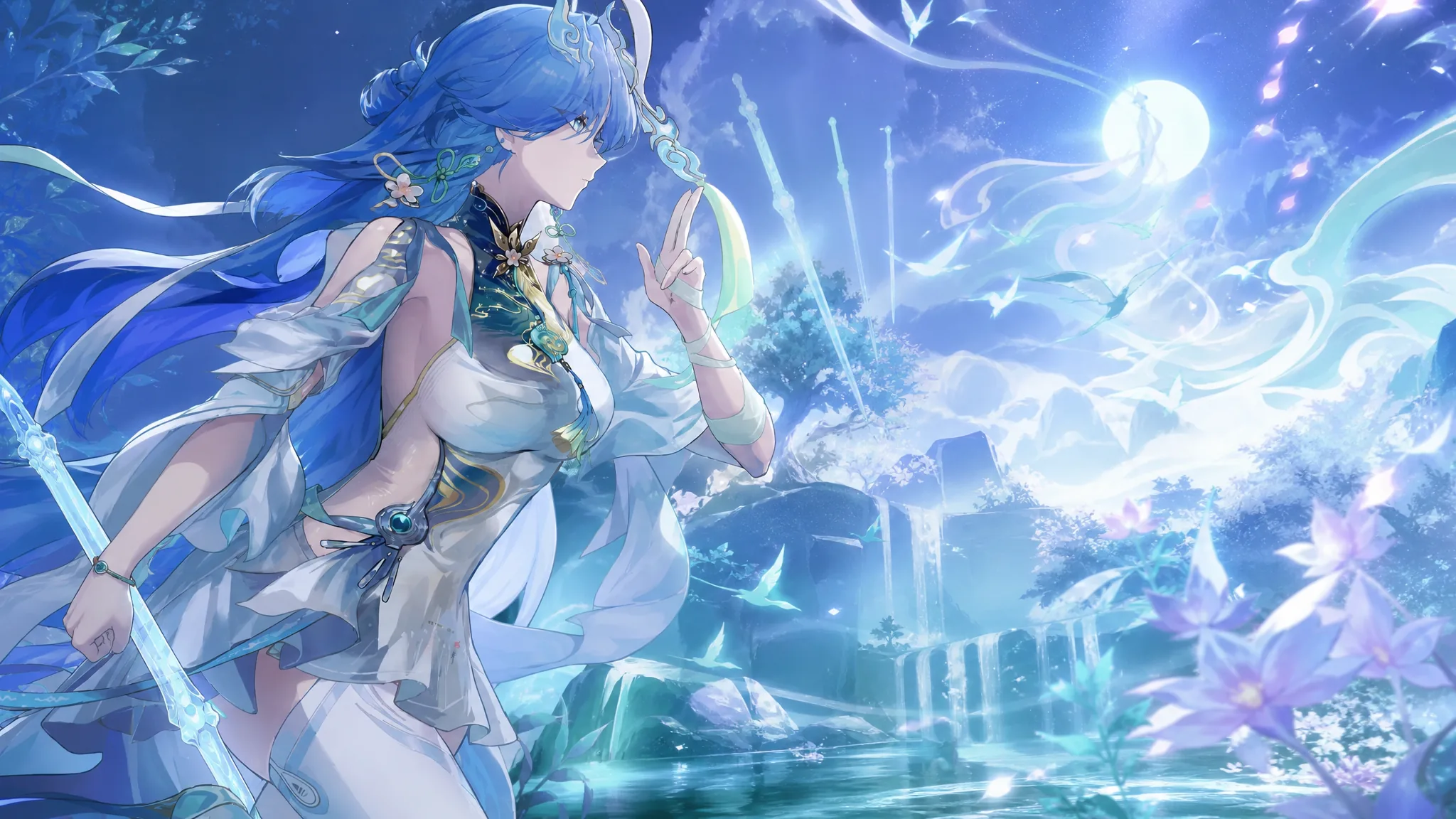 2048x1152 Wuthering Waves: Qingxiao Resonance Chain Guide