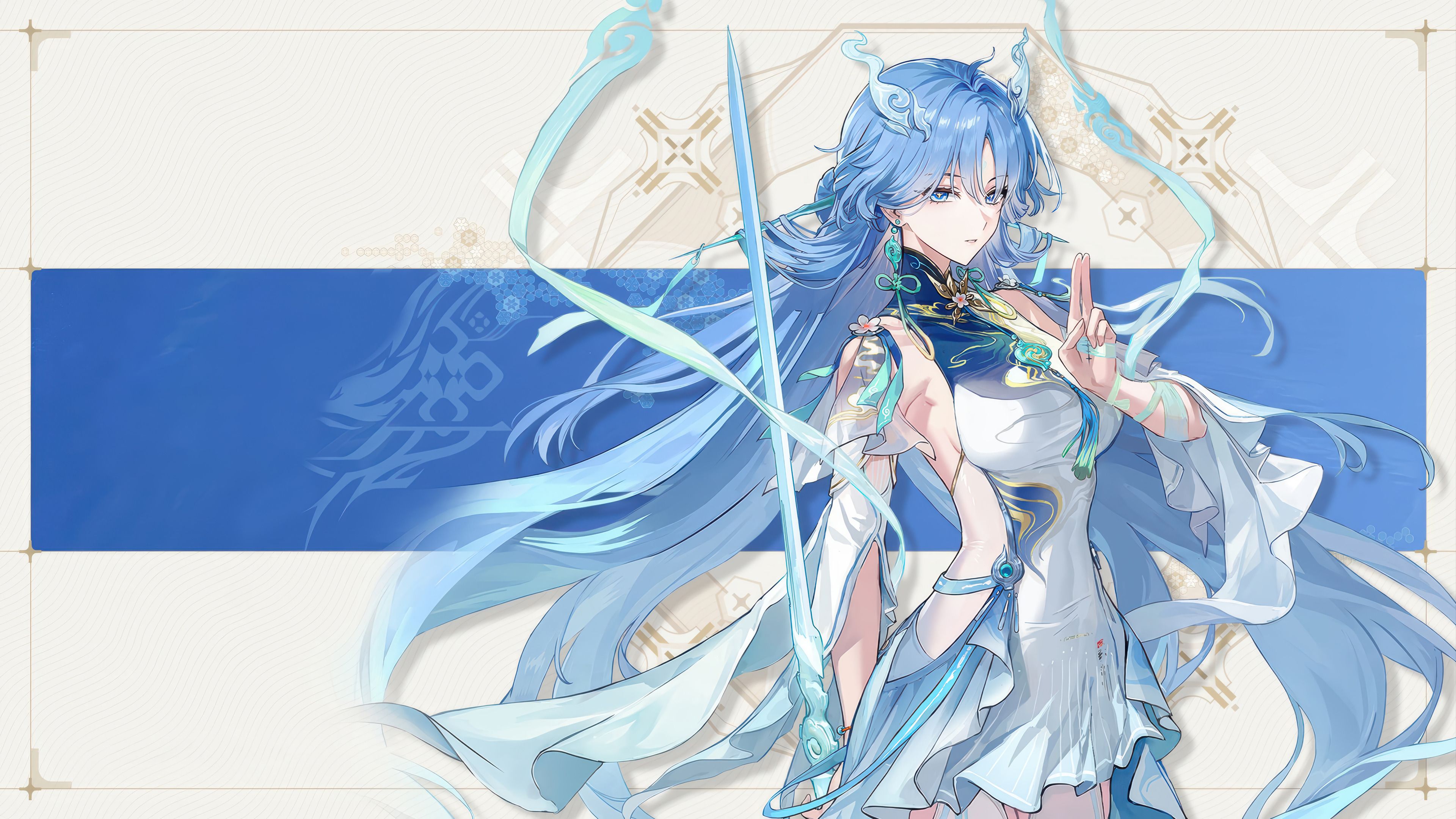 3840x2160 Qingxiao Wuthering Waves 4K Wallpaper PC HD s