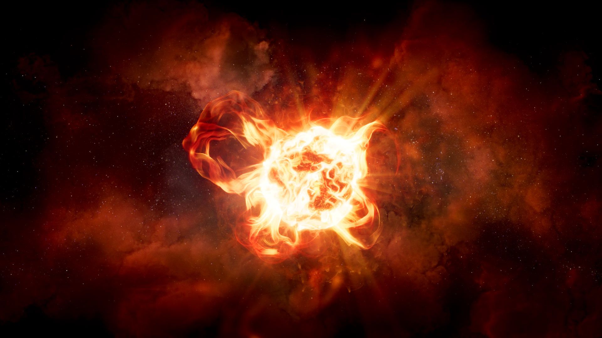 1920x1080 VY Canis Majoris Is Enshrouded In Giant Dust Clouds, Astronomers Say. Astronomy. Sci