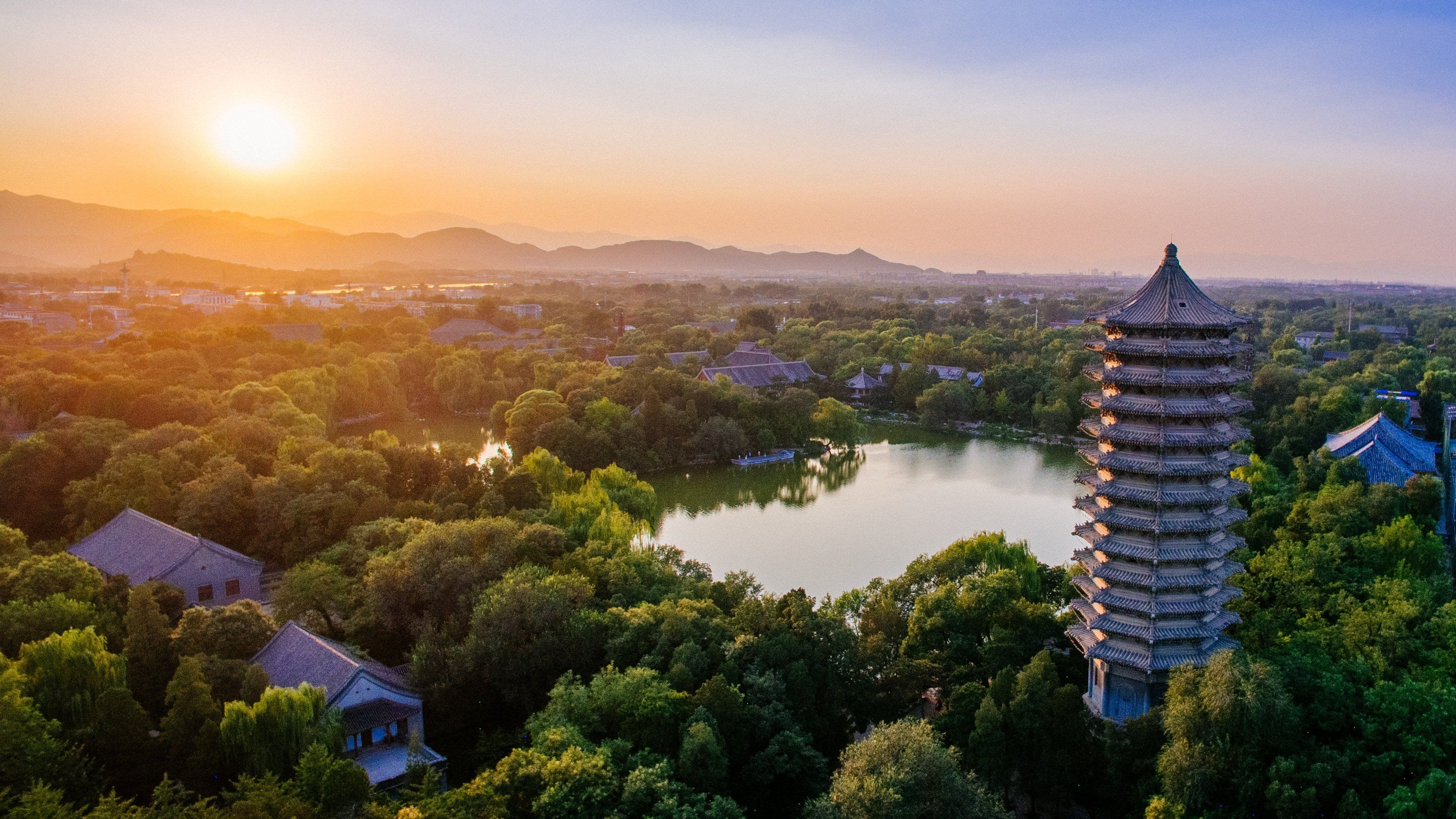 3221x1812 Peking University Wallpaper