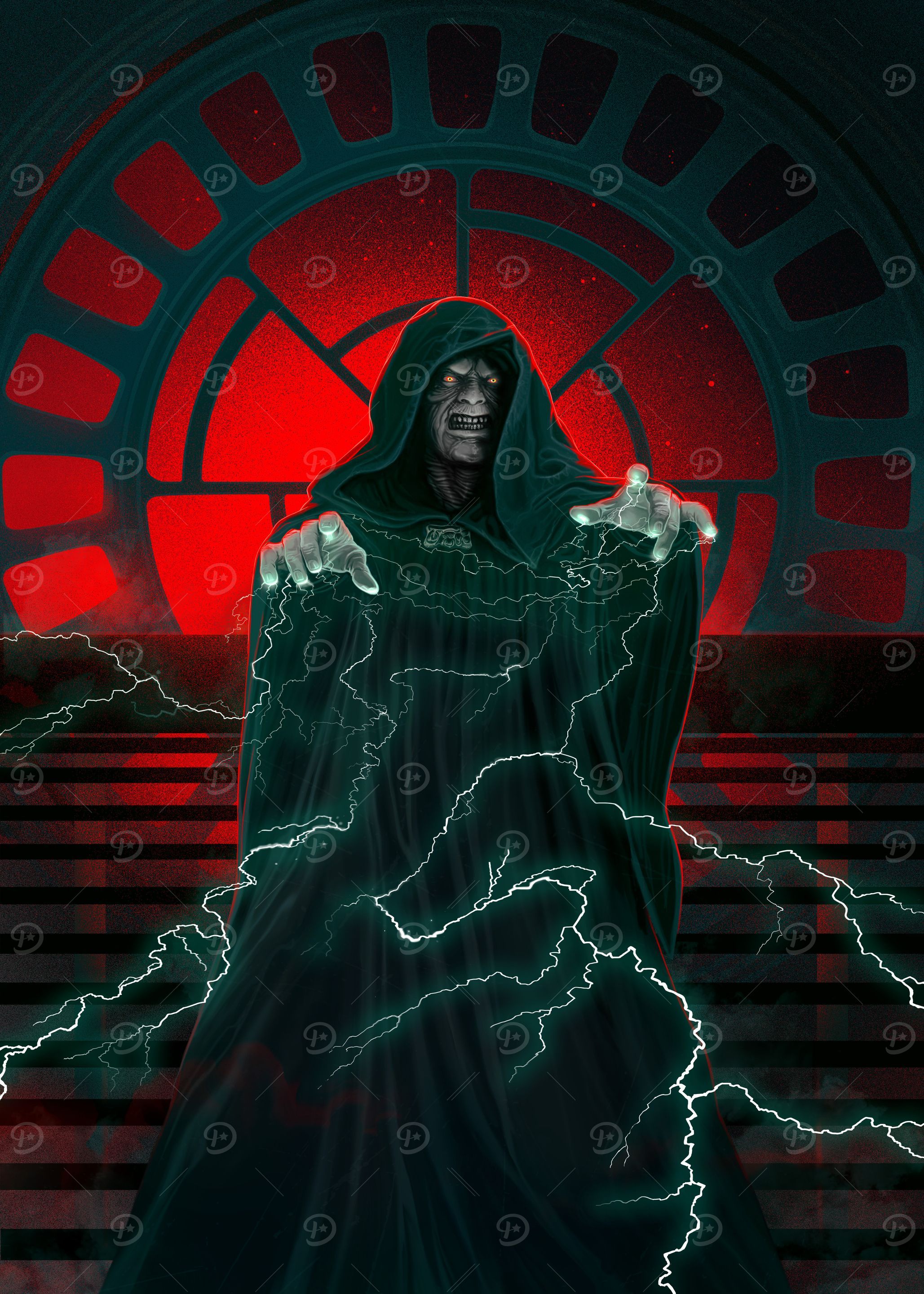 2057x2880 Emperor Palpatine poster