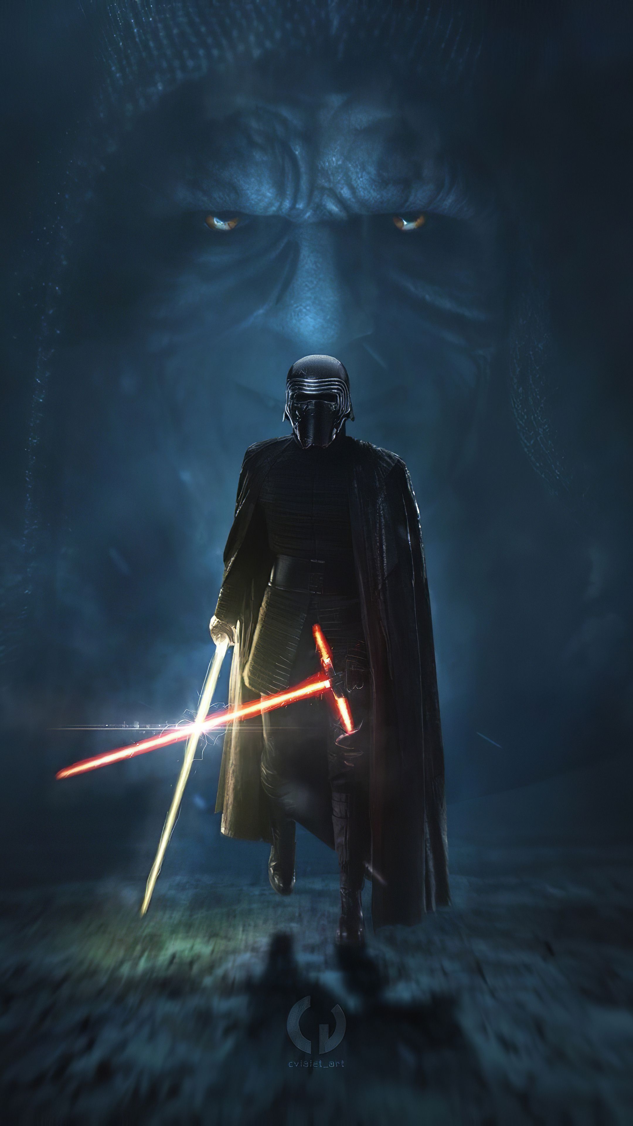2160x3840 Lightsaber Wallpaper