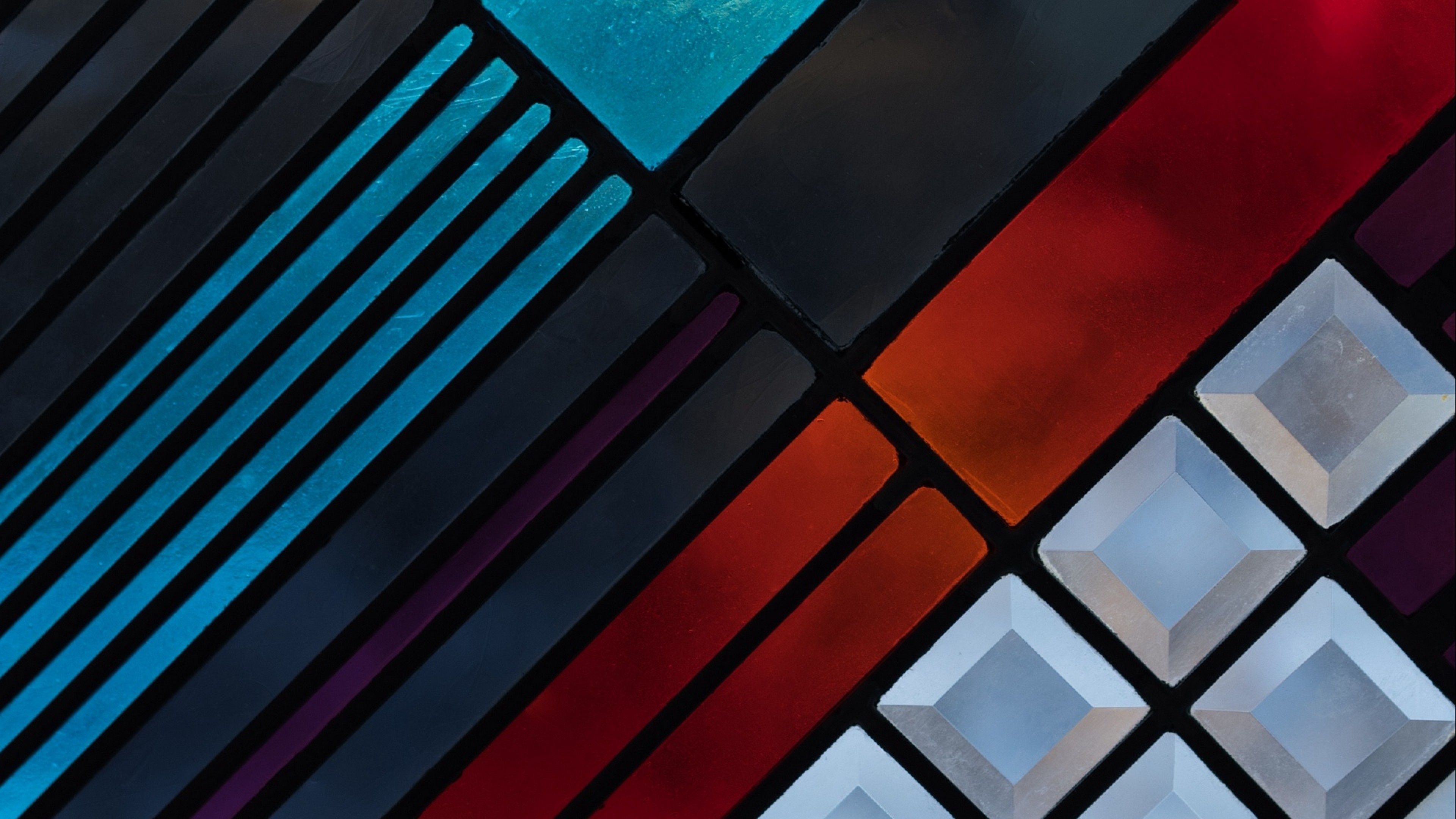 3840x2160 Geometric Shapes Wallpaper
