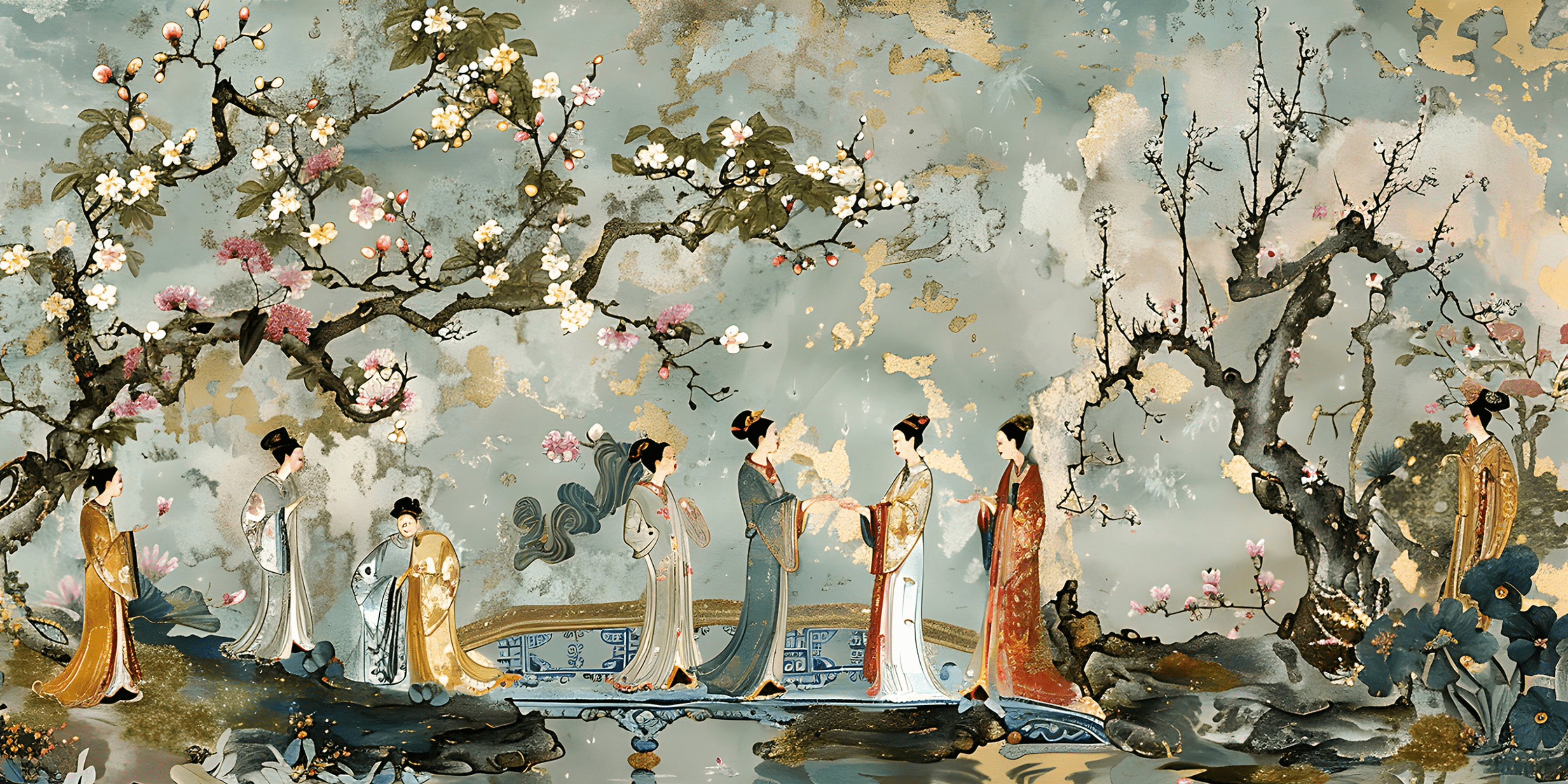 3200x1600 Chinoiserie Wallpaper and Murals: Explore Timeless Elegance