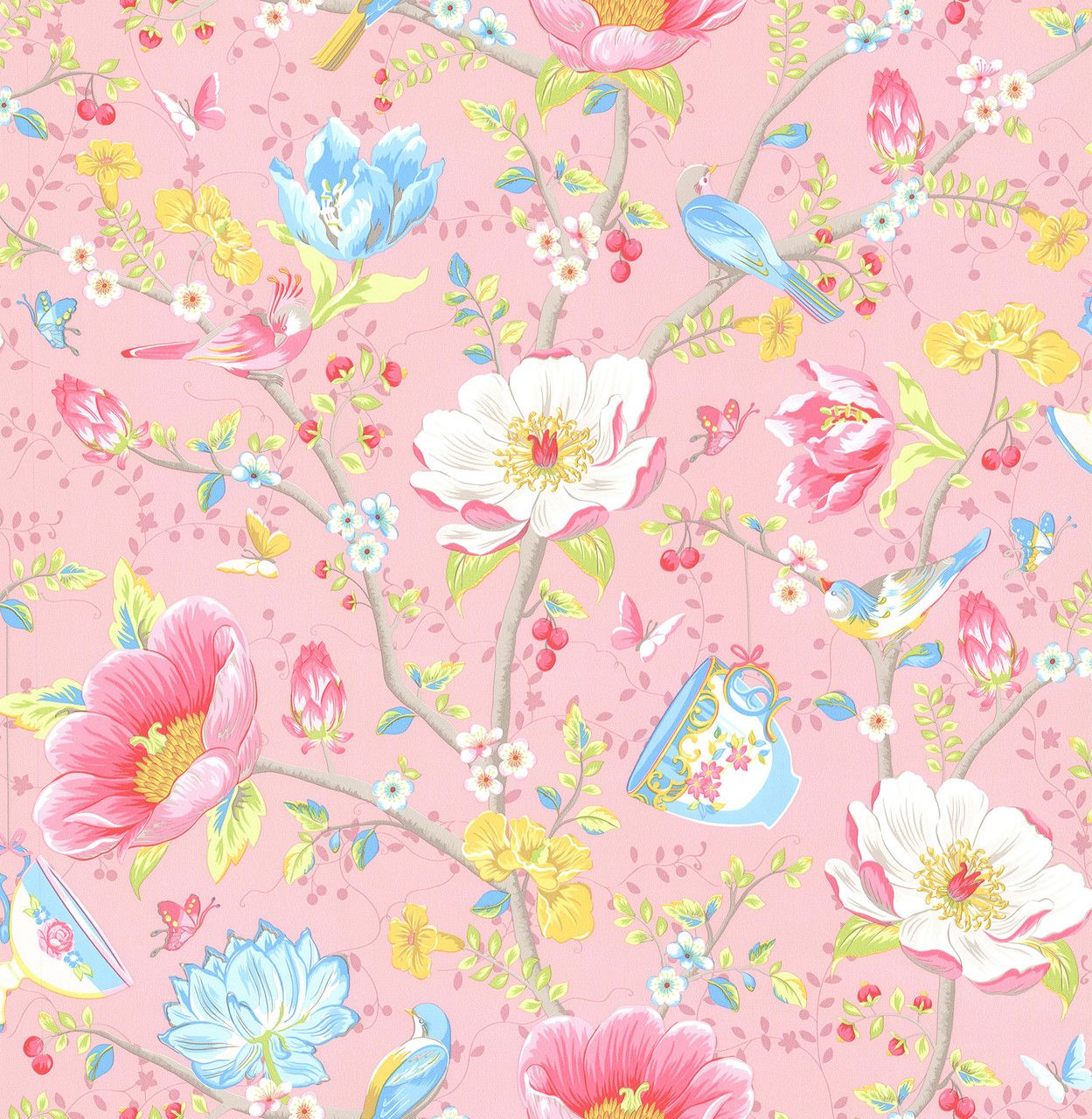1249x1280 Leizu Pink Chinese Garden 341001 Wallpaper