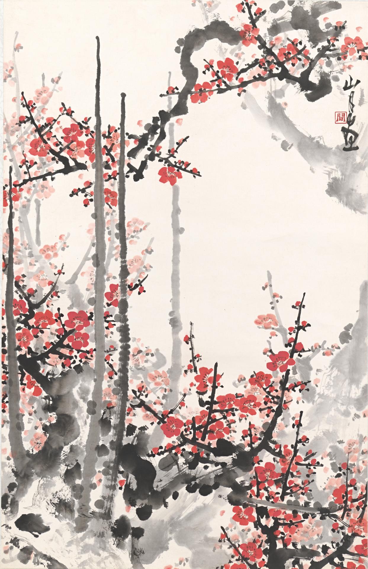 1243x1920 The harbinger of spring, GUAN Shanyue