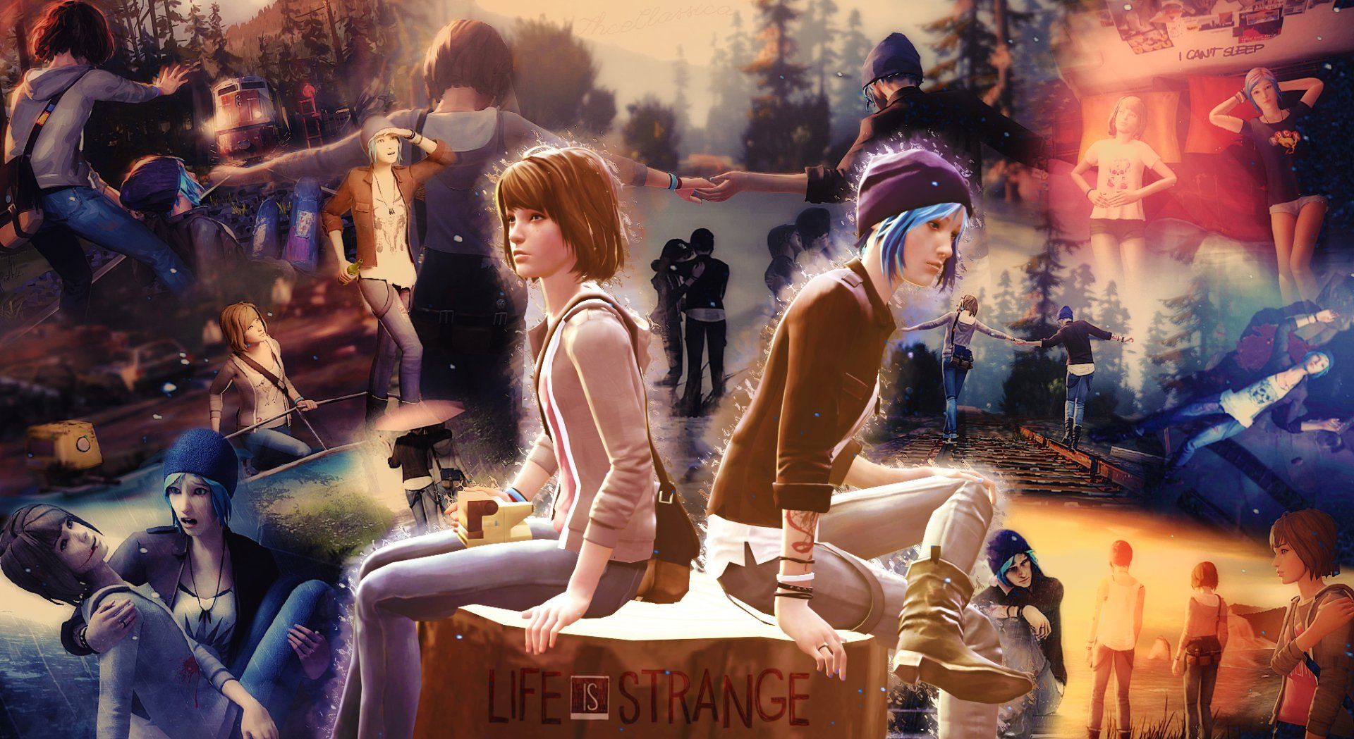1920x1049 Life Is Strange HD Wallpaper: Chloe & Maxx1108