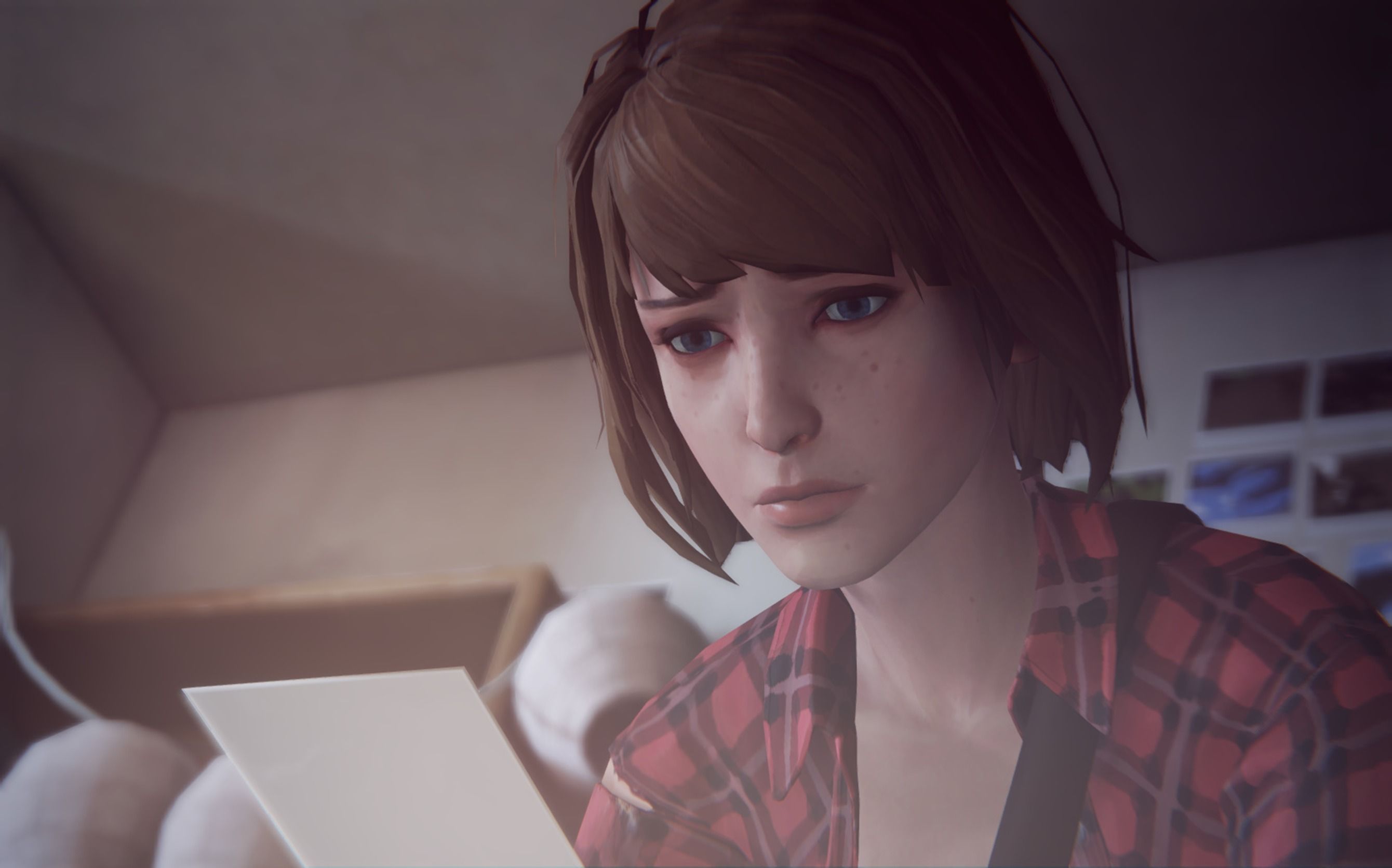 2680x1672 Life Is Strange HD Wallpaper: Max Caulfield's Reflective Momentx1672