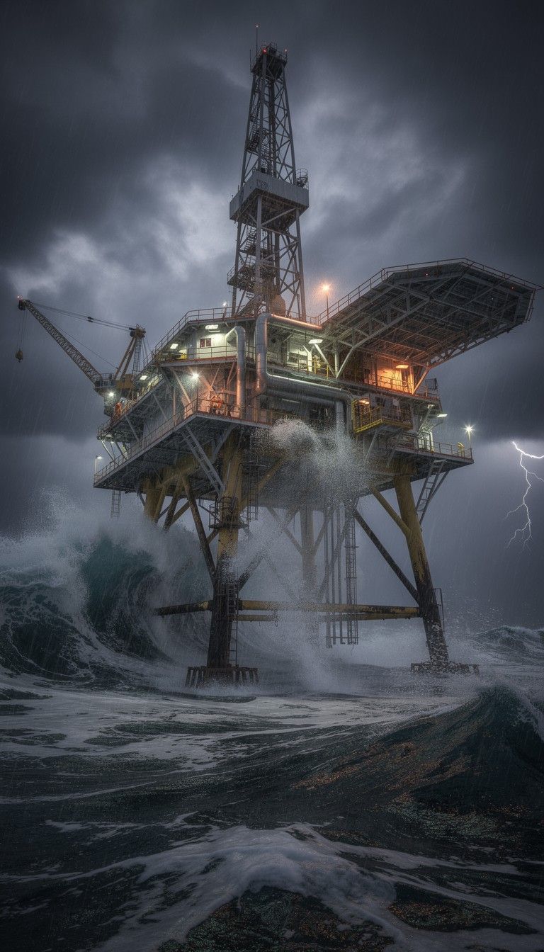 768x1344 Download Offshore Oil Platform Image, Oil, Rig