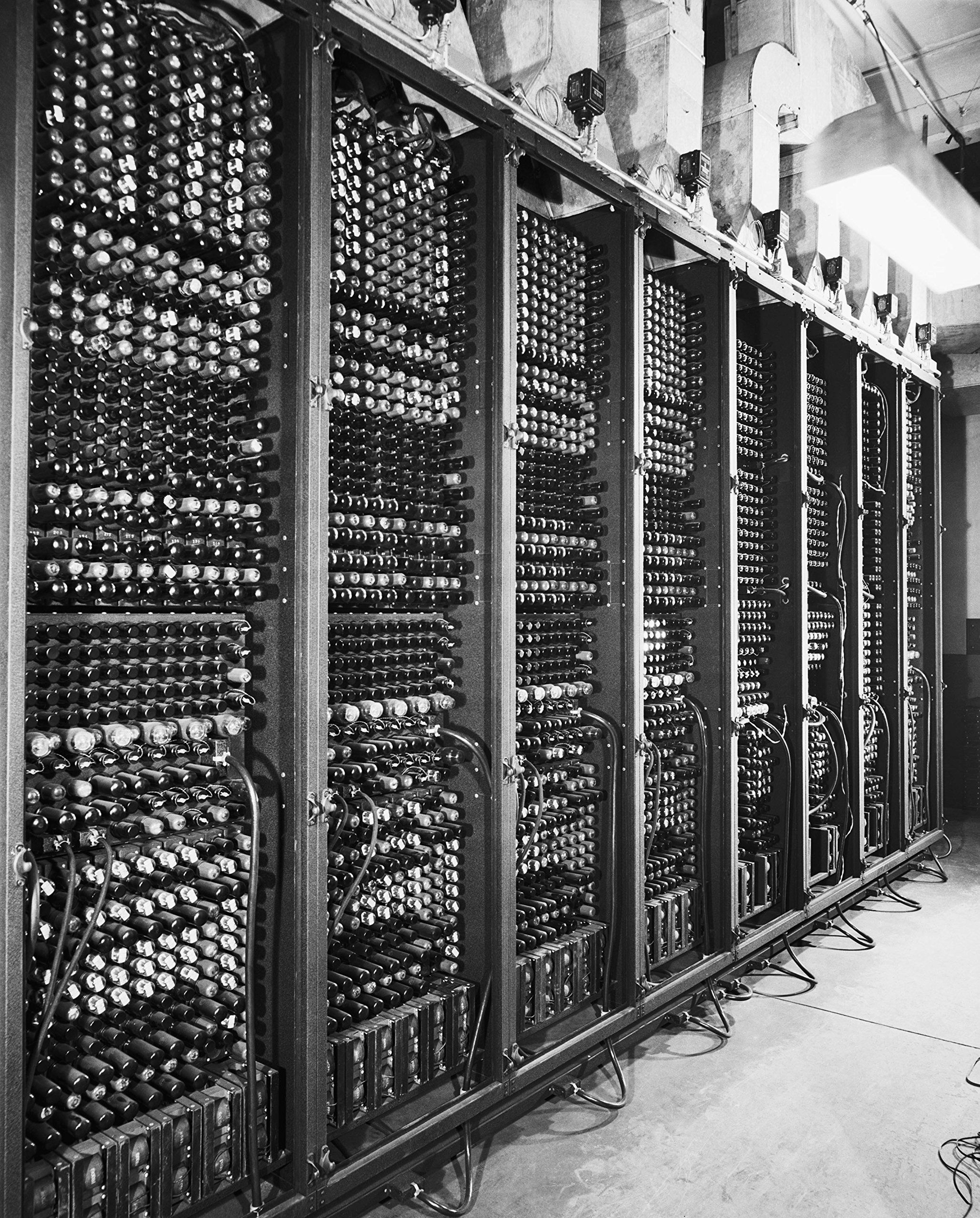 2059x2560 Eniac Computer Vacuum Tubes, 18 x 15&W Photo Art Print