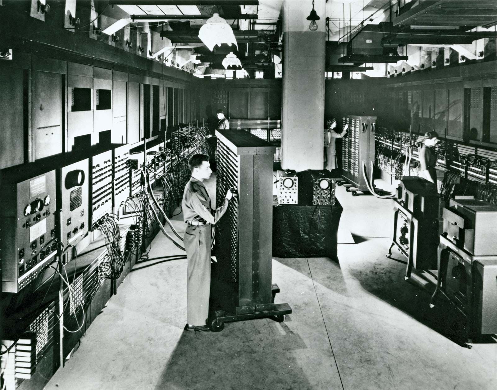 1600x1256 Eniac Computer ENIAC History, Computer, Stands For, Machine, Facts Britannica