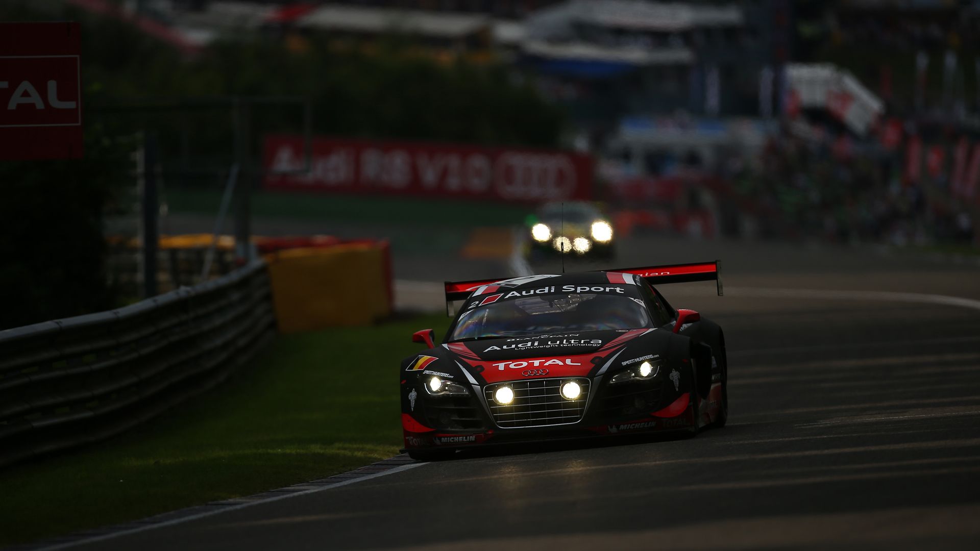 1920x1080 Audi Sport Night Race HD, 4K Car Wallpaper