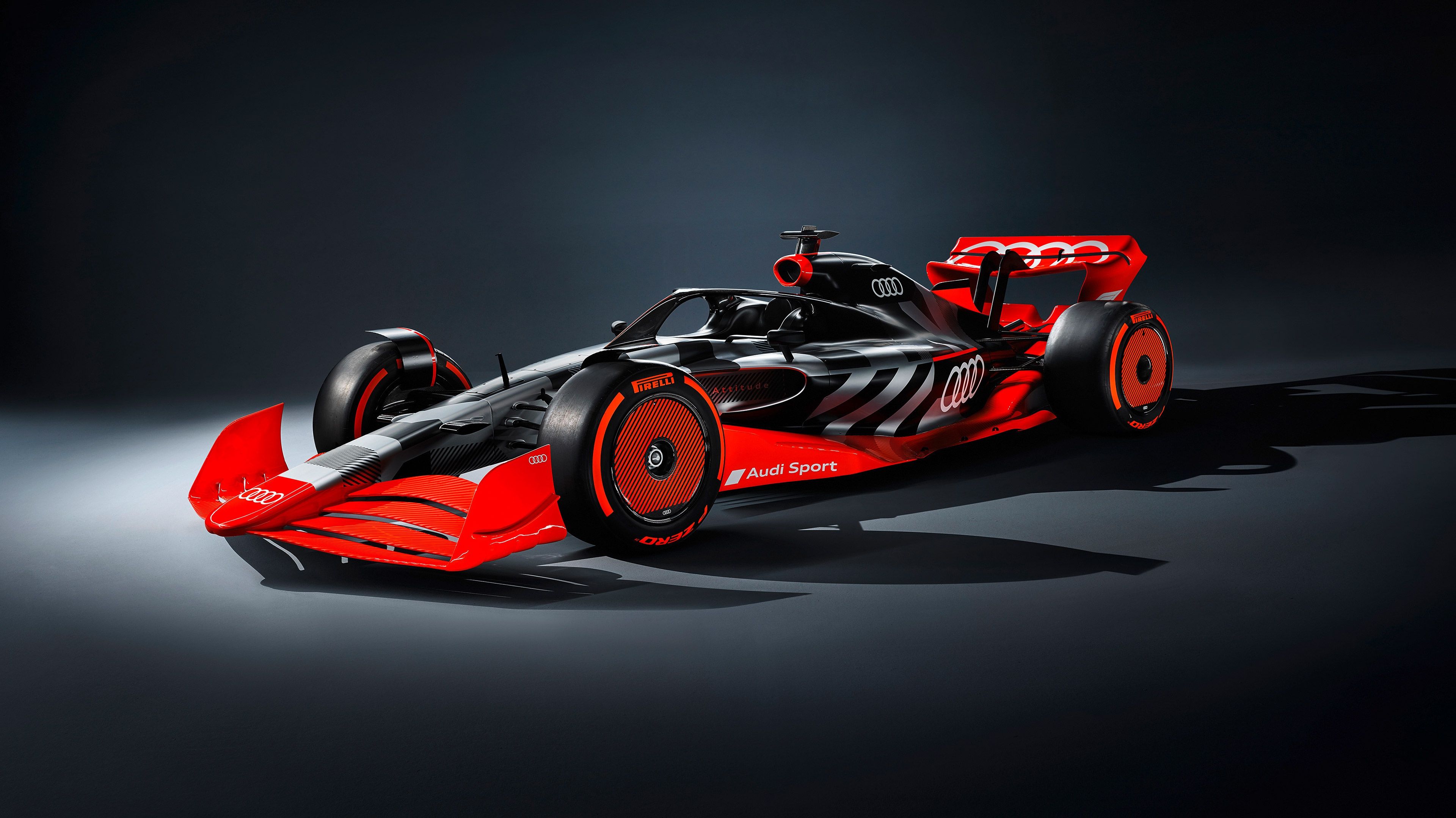 3840x2160 Audi F1 Show Car