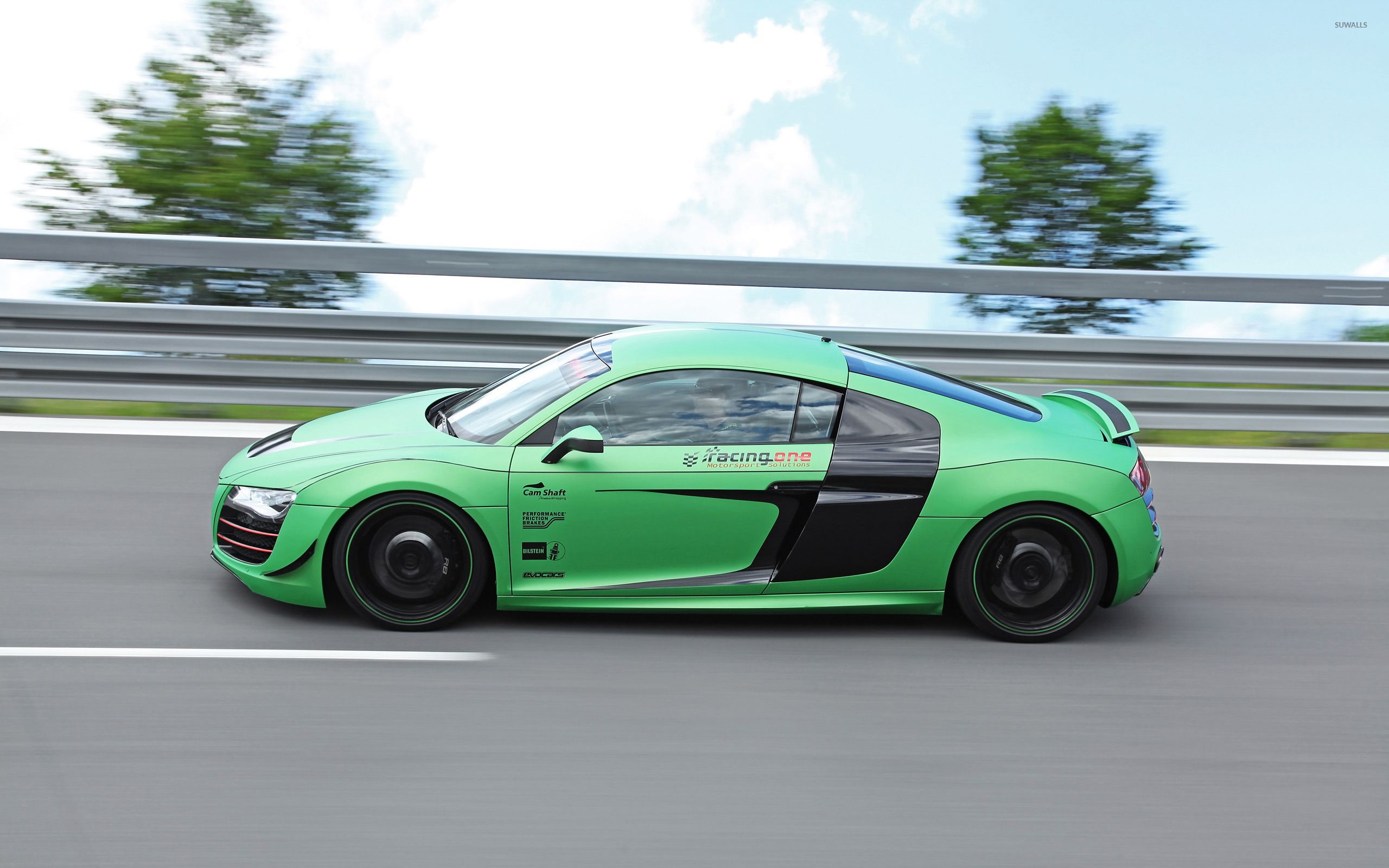 2560x1600 Racing One Audi R8 side view wallpaper wallpaper