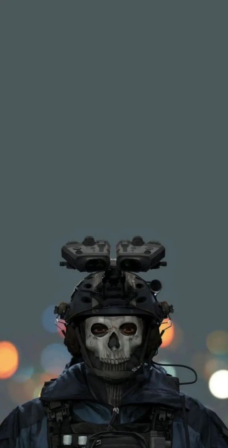 736x1447 Ghost / Call of Duty Modern Warfare 3 for cell phone wallpaper