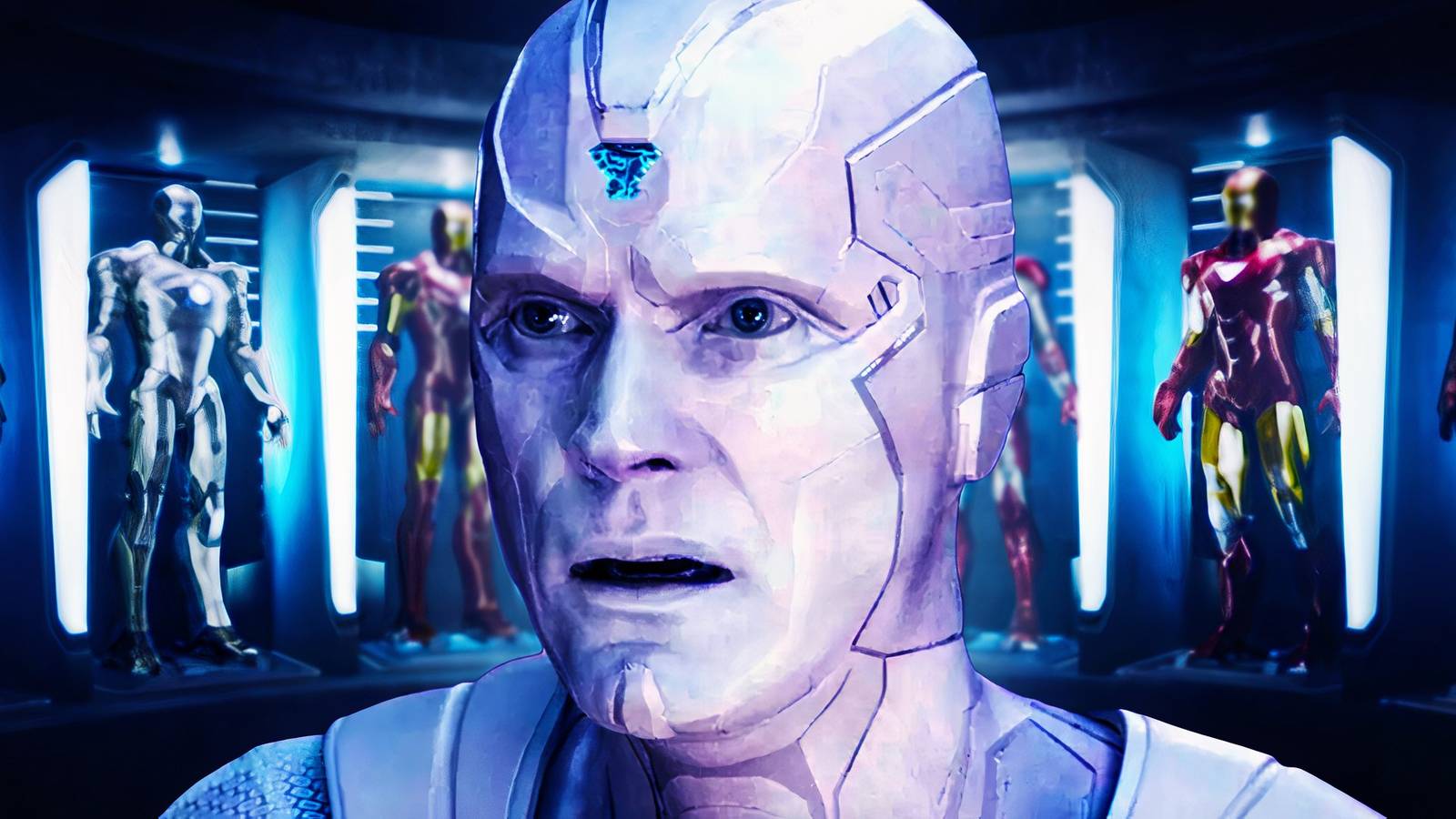 1600x900 The MCU Already Revealed How Dangerous White Vision Can Be, Setting Up Tony Stark's Nightmare As A Reality