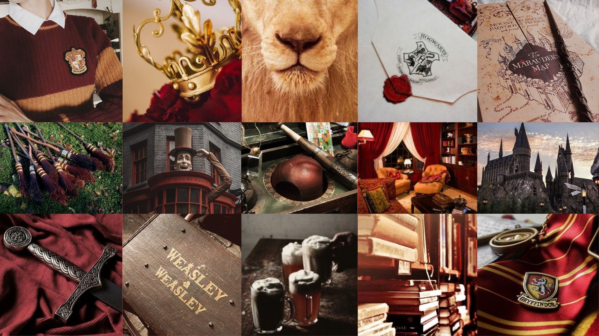 1920x1080 Desktop Gryffindor Wallpaper